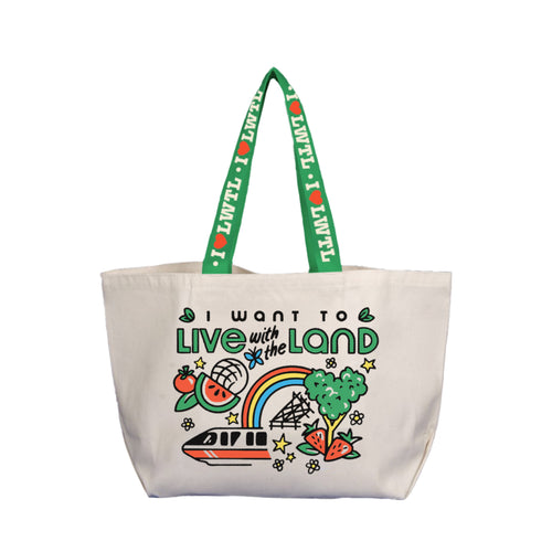 I Want To Live With The Land Tote - Supermarket Variant