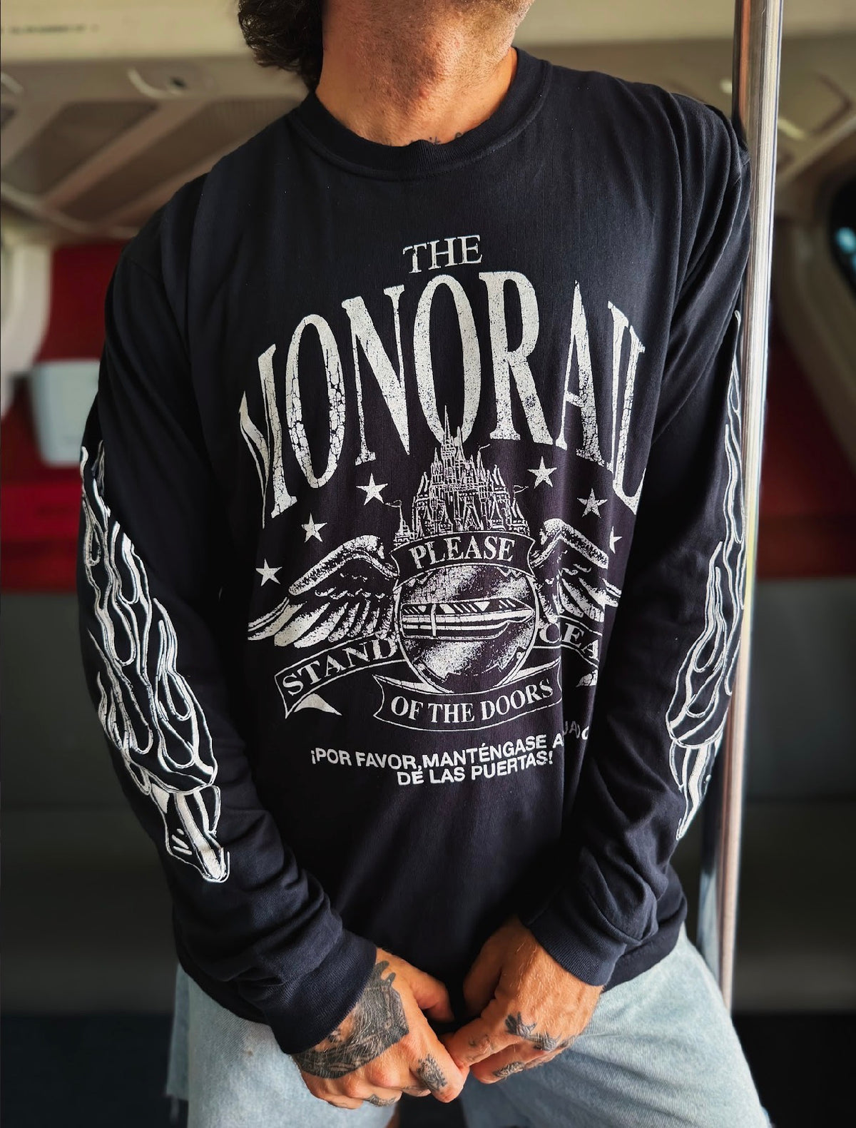 Monorail Long Sleeve Tee - Biker Variant