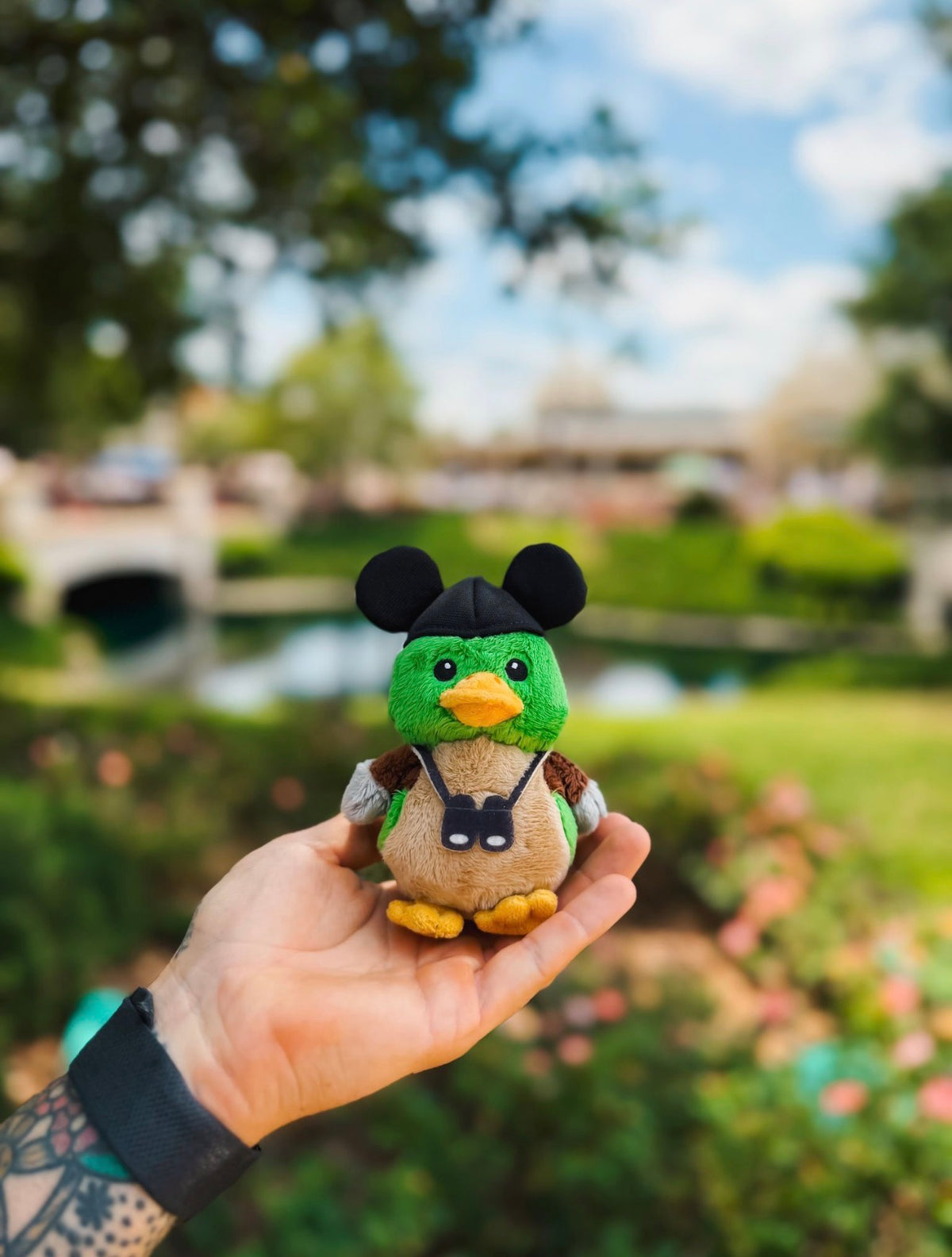 Mallard Duck Plush Keychain