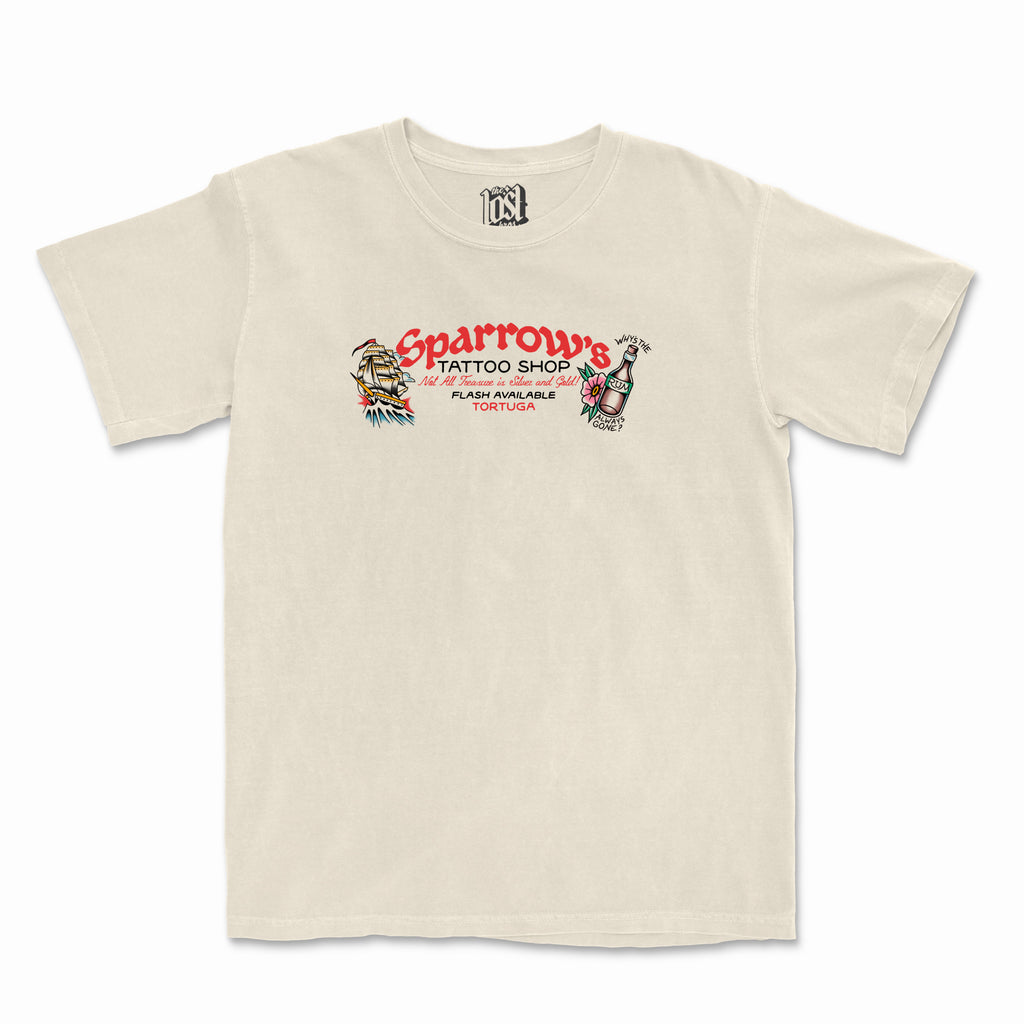 Sparrow’s Tattoo Shop Tee
