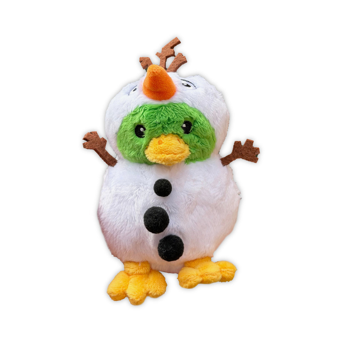 Waddles The Park Duck Keychain - Happy Snowman Variant