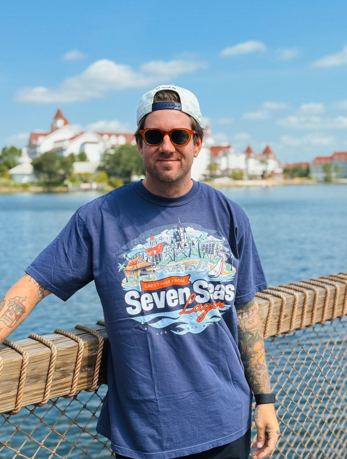 Greetings from 7 Seas Lagoon Tee