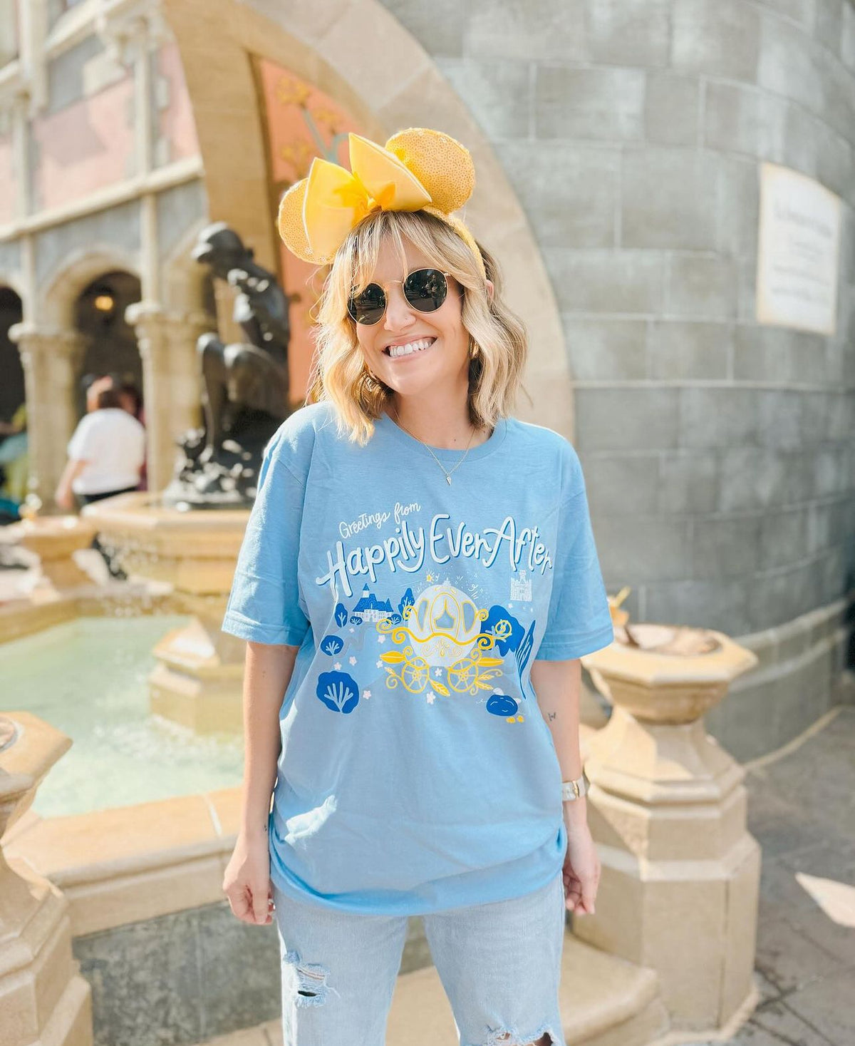 Greetings From Happily Ever After Tee