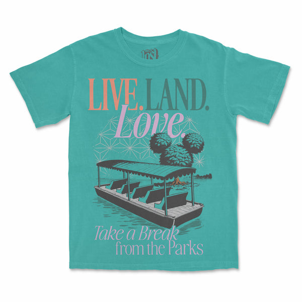 Live Land Love Tee - The Lost Bros