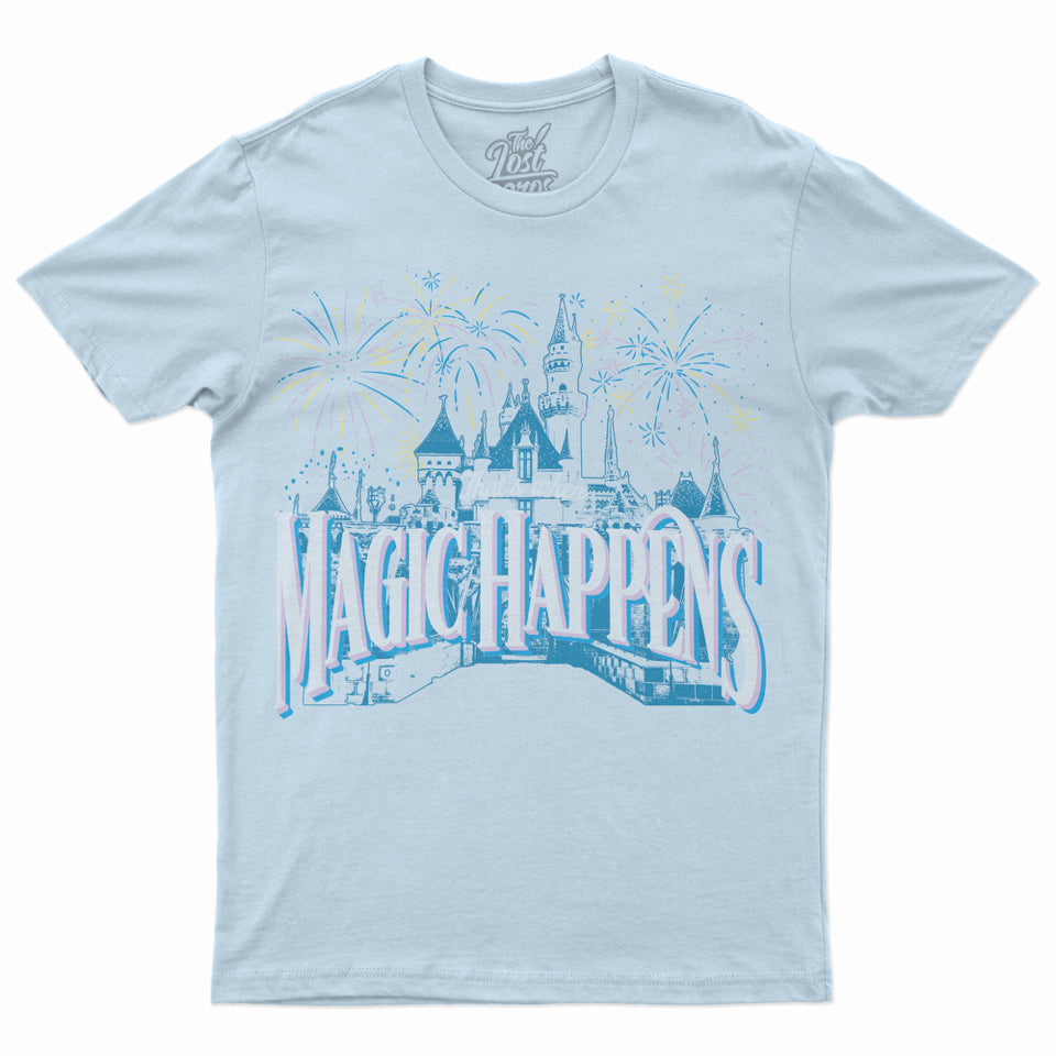 Magic Happens Tee - Blue - The Lost Bros