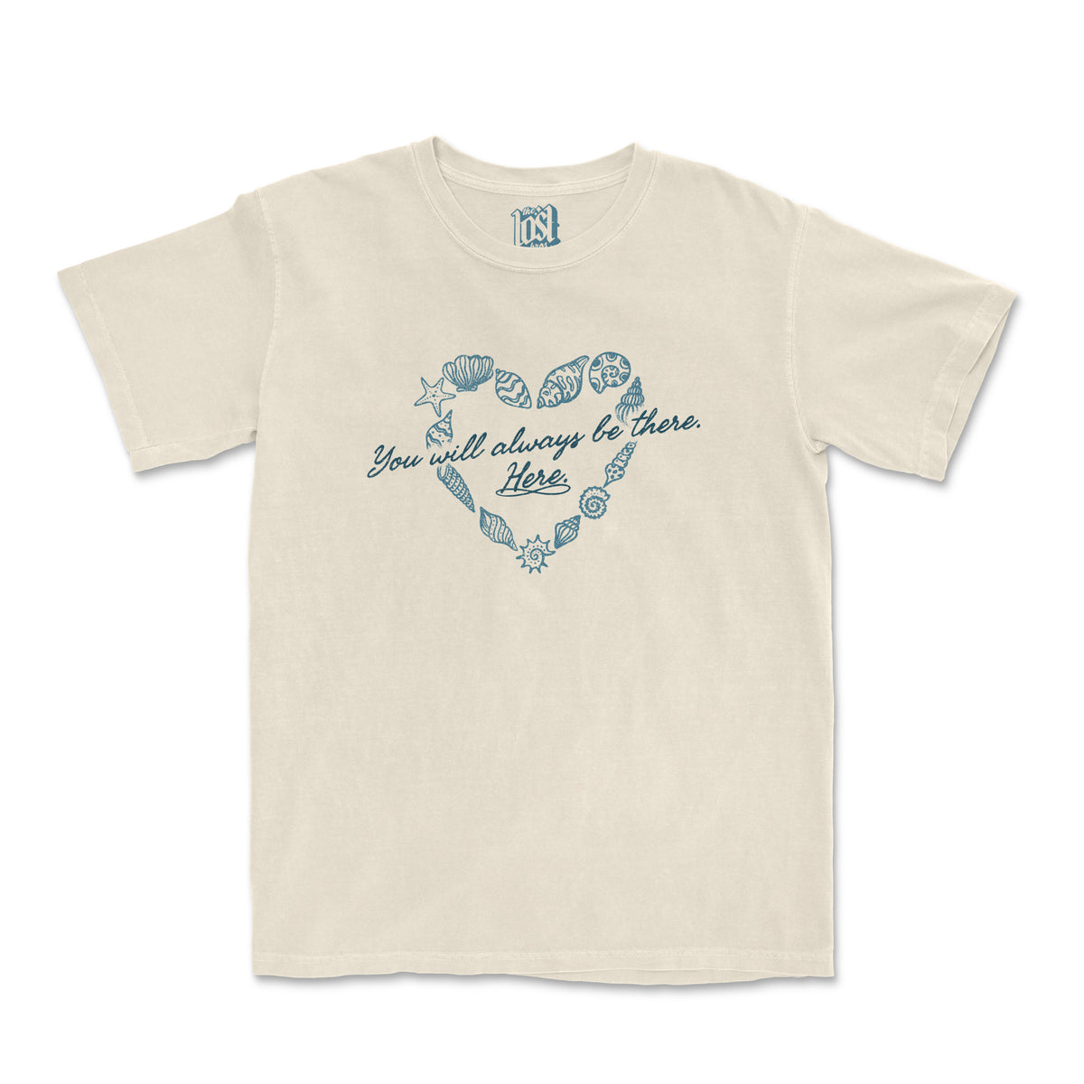 Always There, Here Tee - Ivory
