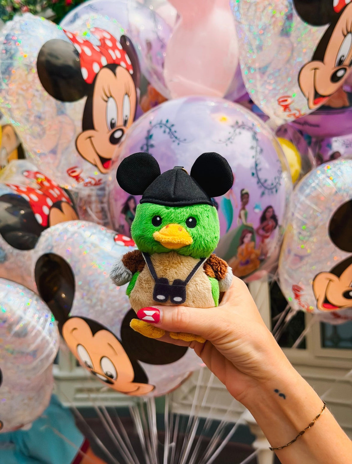 Mallard Duck Plush Keychain
