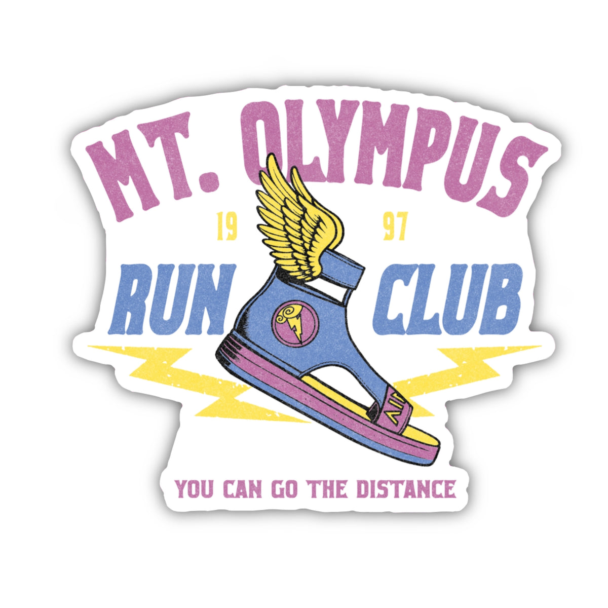 Mt. Olympus Run Club Sticker