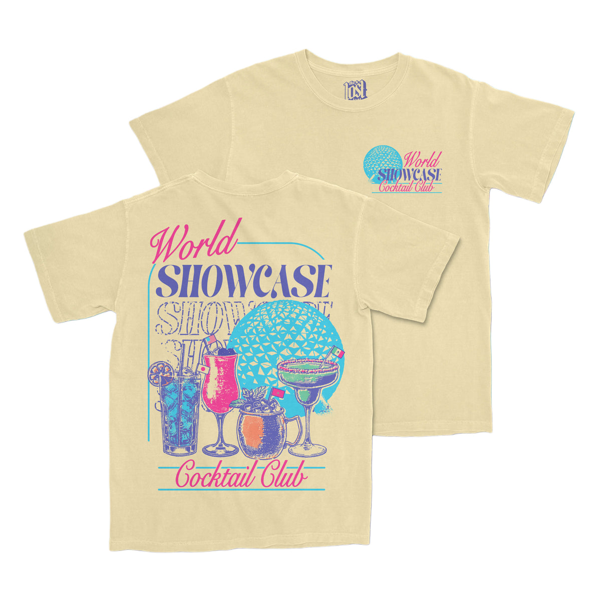 World Showcase Cocktail Club Tee
