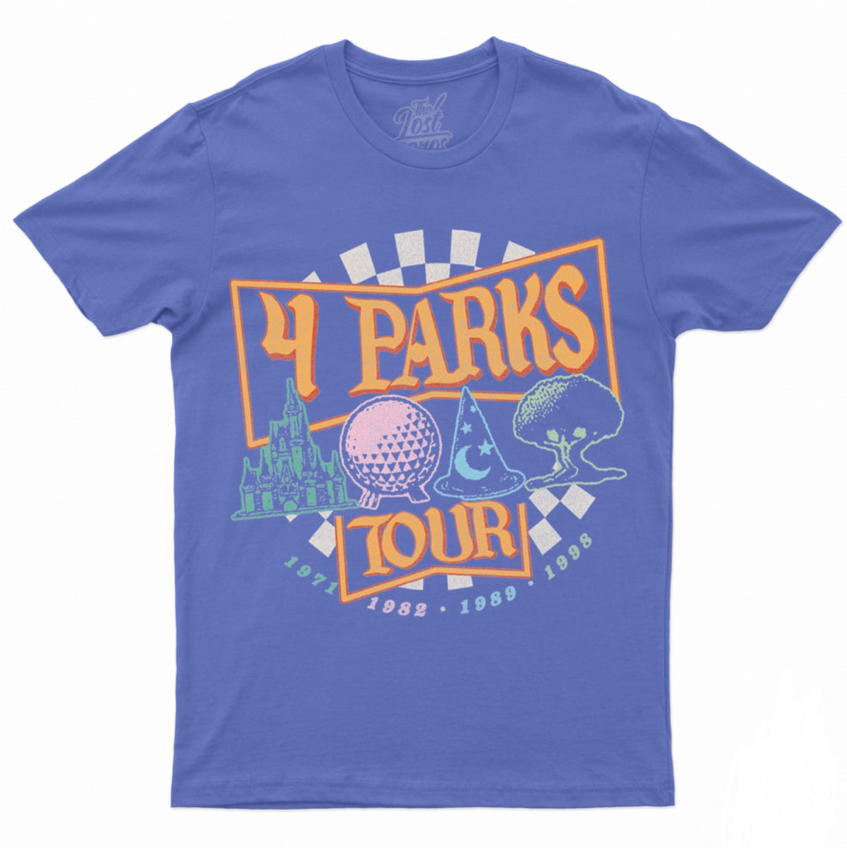 4 Parks Tour Tee - Periwinkle