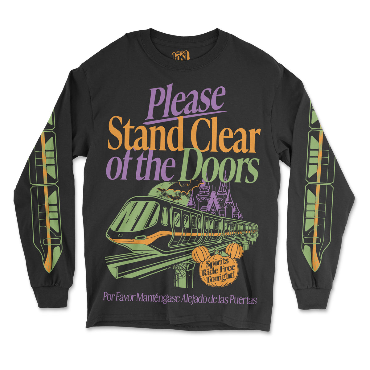 Please Stand Clear Long Sleeve Tee - Halloween Variant