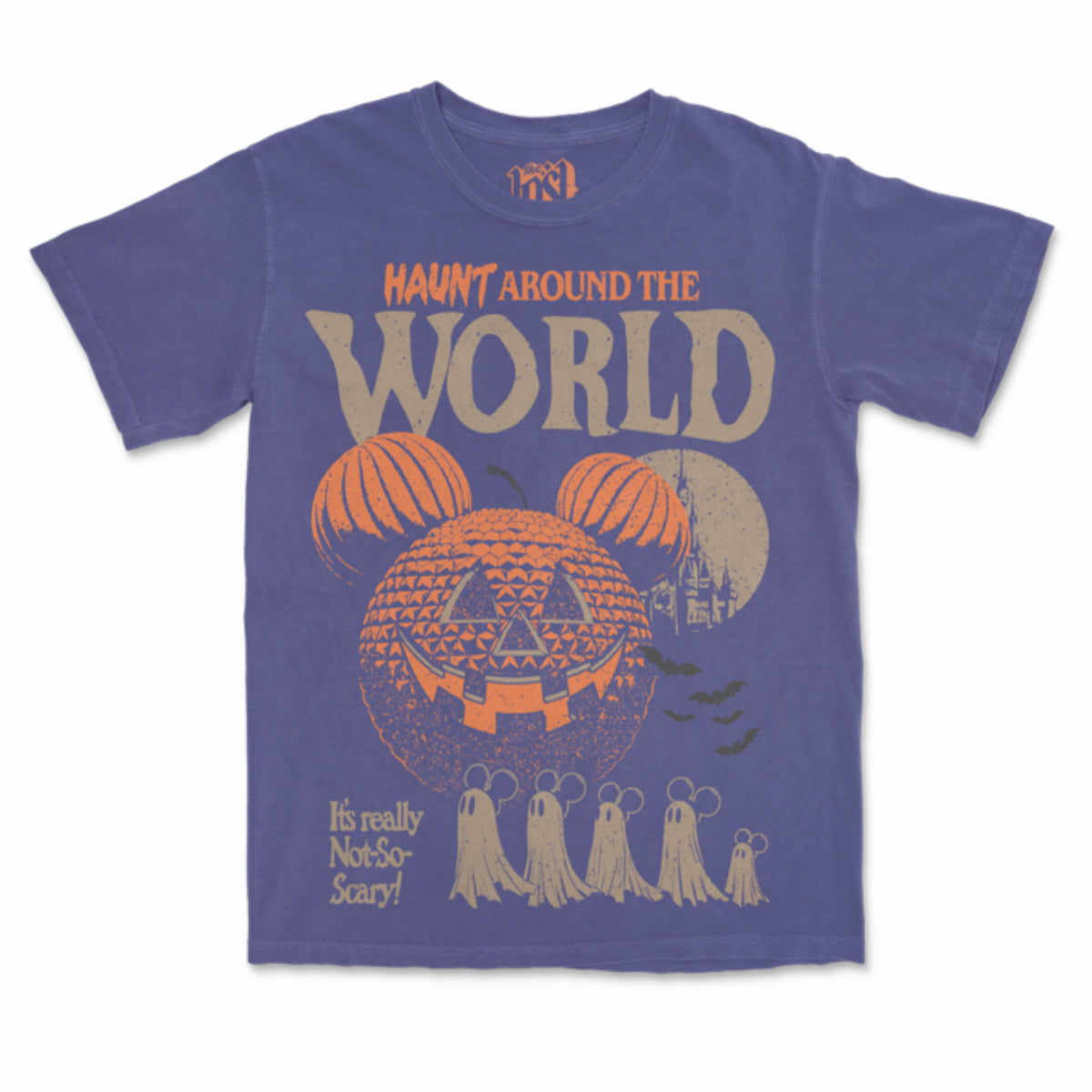 Haunt Around the World Tee - Purple