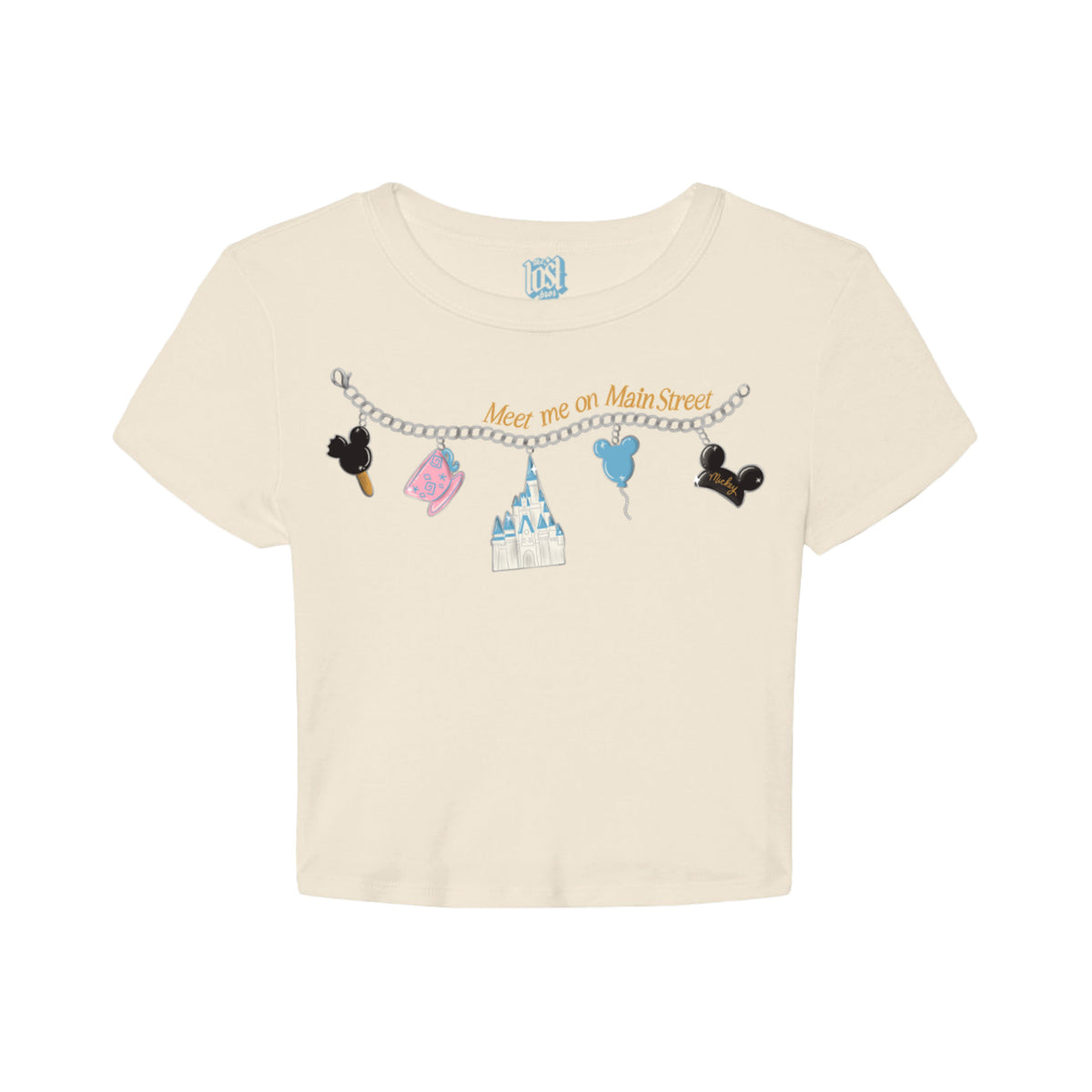 Main Street Charm Crop Tee