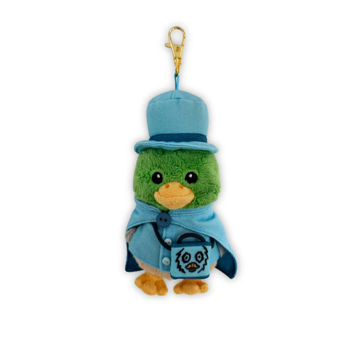 Waddles The Park Duck Keychain - The Haunted Ghost Variant