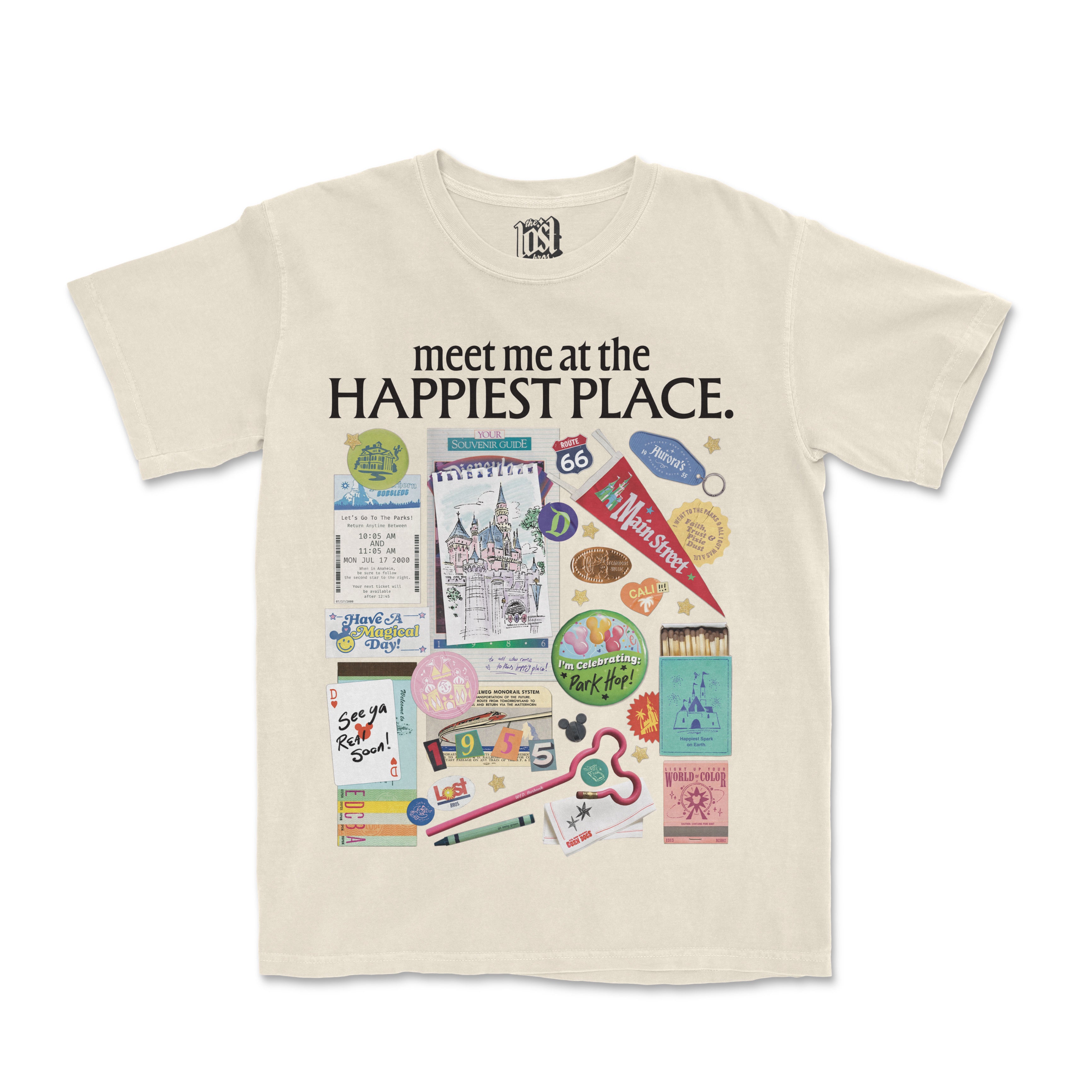 Meet Me At The Happiest Place Tee