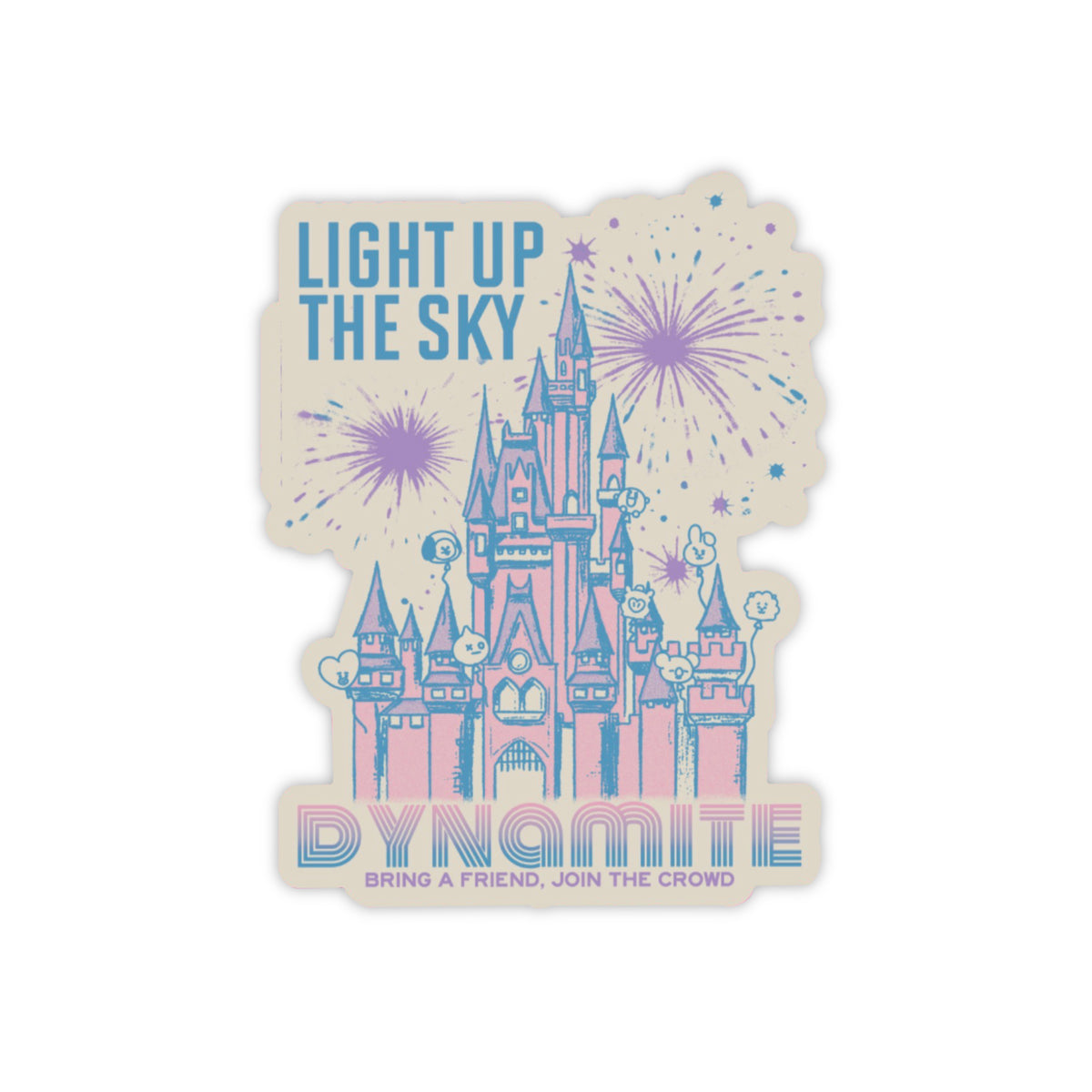 Light Up The Sky Sticker