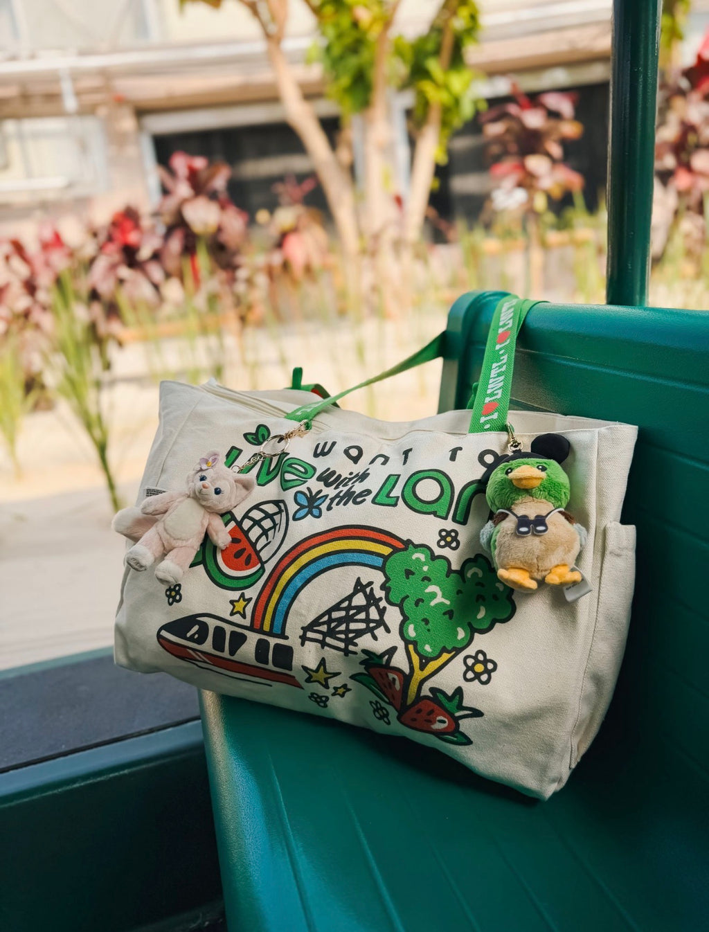 I Want To Live With The Land Tote - Supermarket Variant
