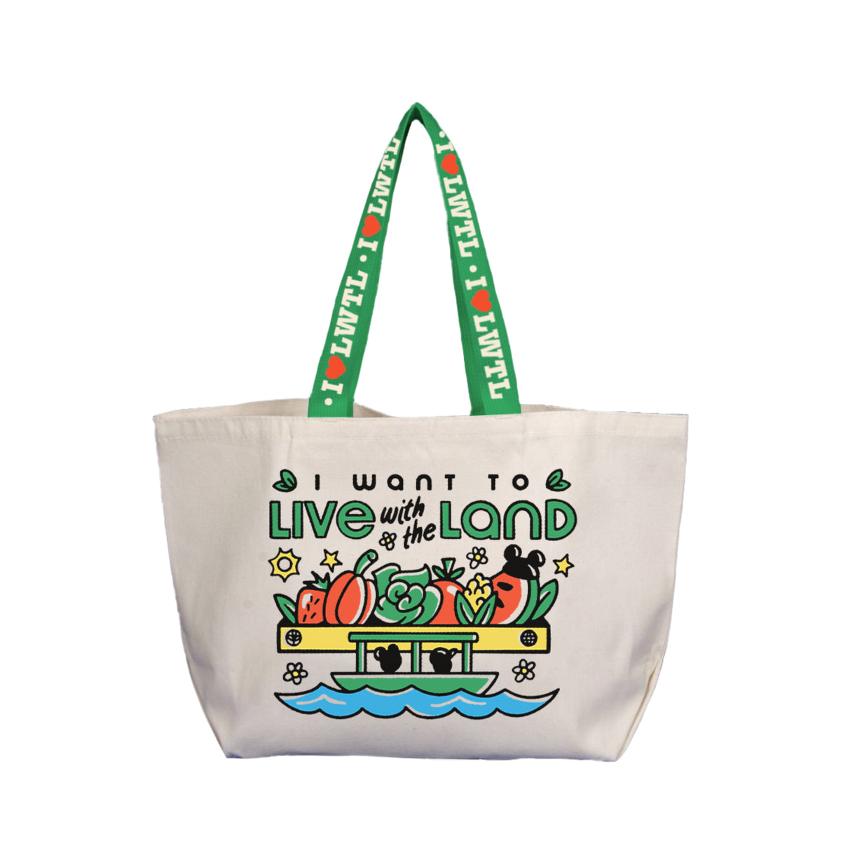 I Want To Live With The Land Tote - Supermarket Variant