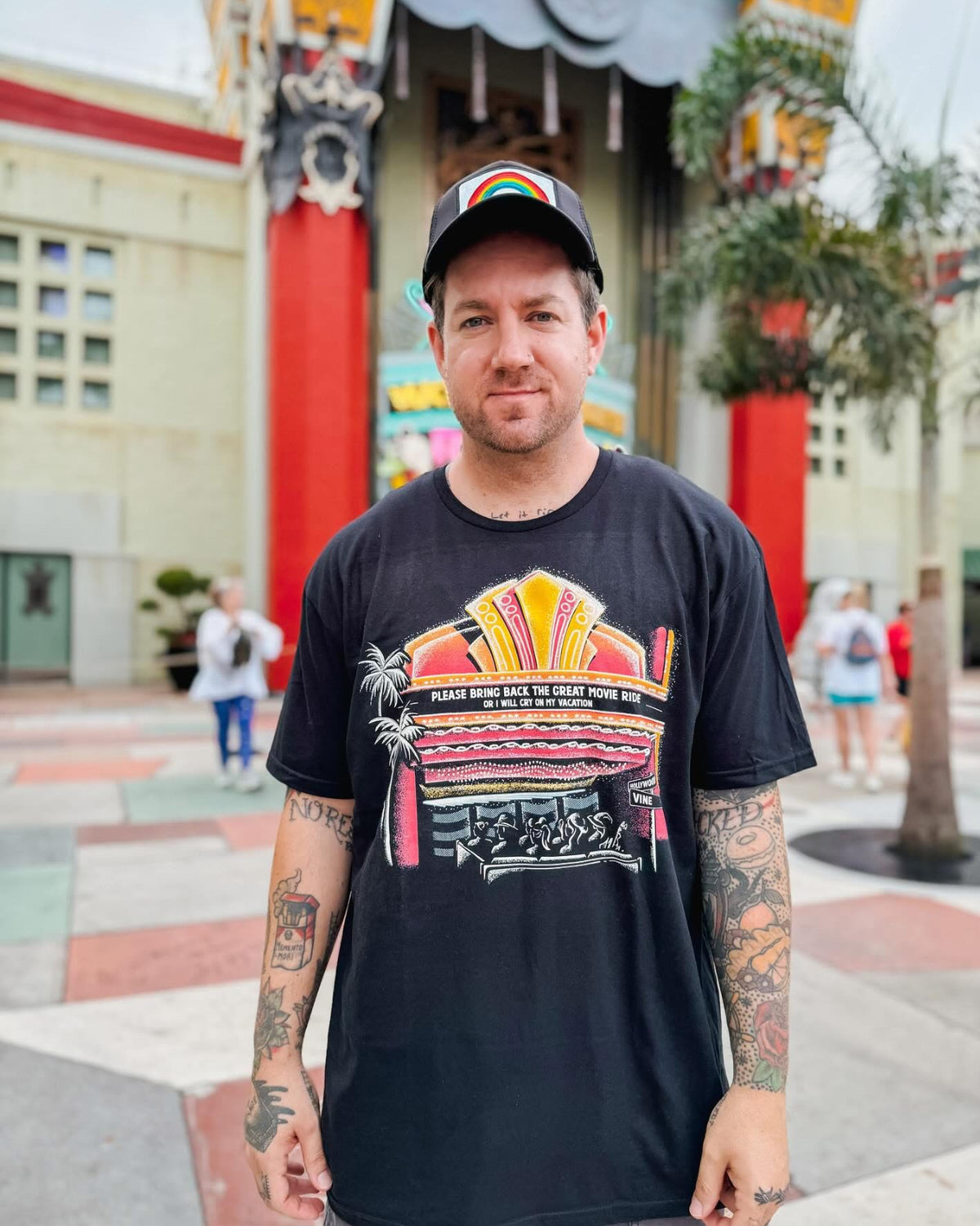 Please Bring Back The Great Movie Ride or I Will Cry on My Vacation Tee