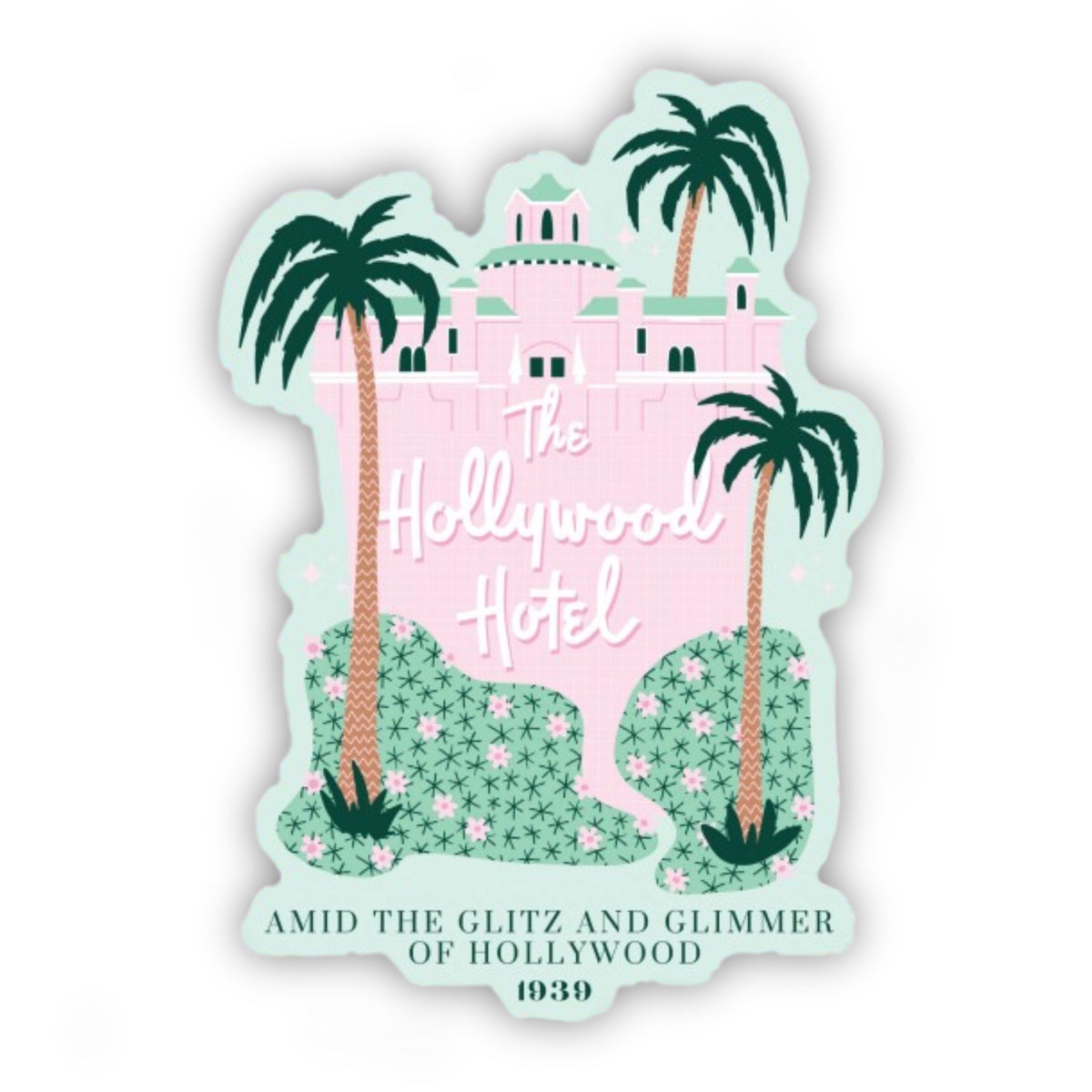Hollywood Hotel Sticker