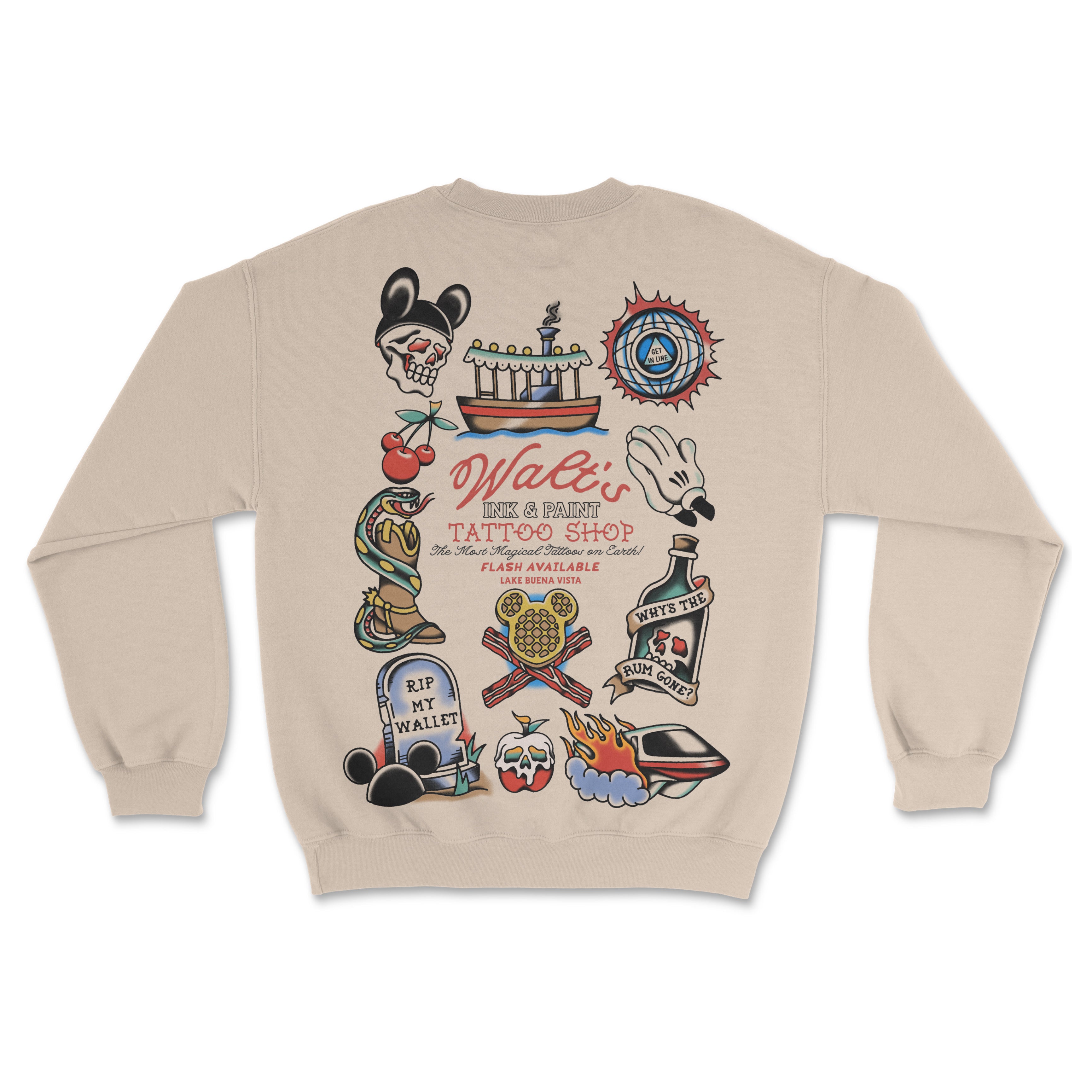 Walt's Tattoo Shop Sweatshirt – The Lost Bros