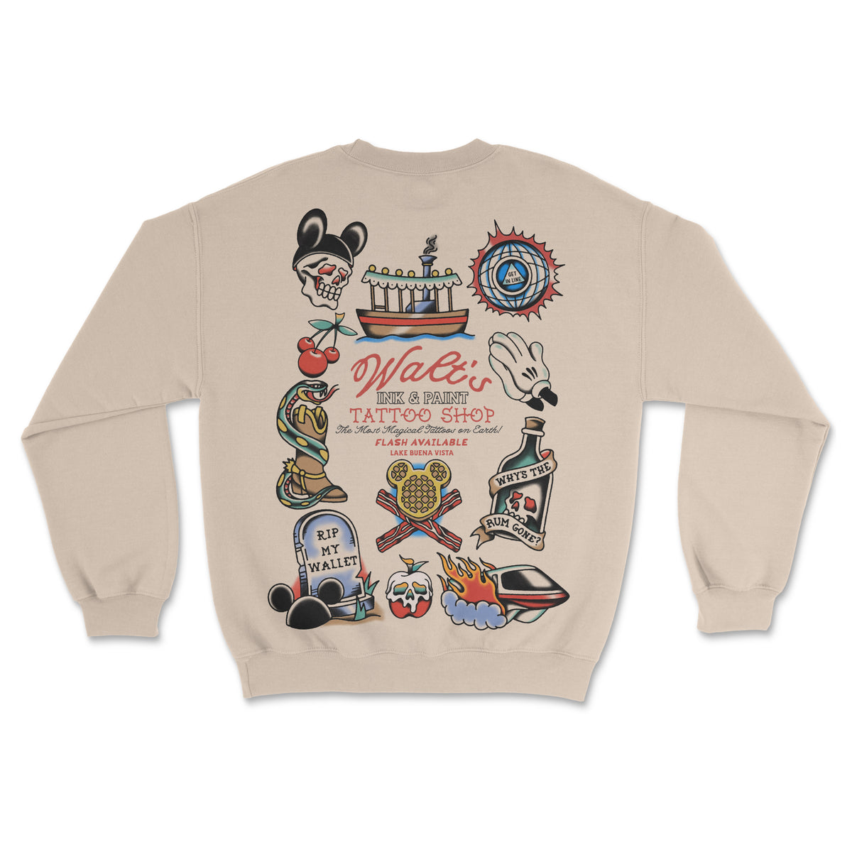 Walt’s Tattoo Shop Sweatshirt