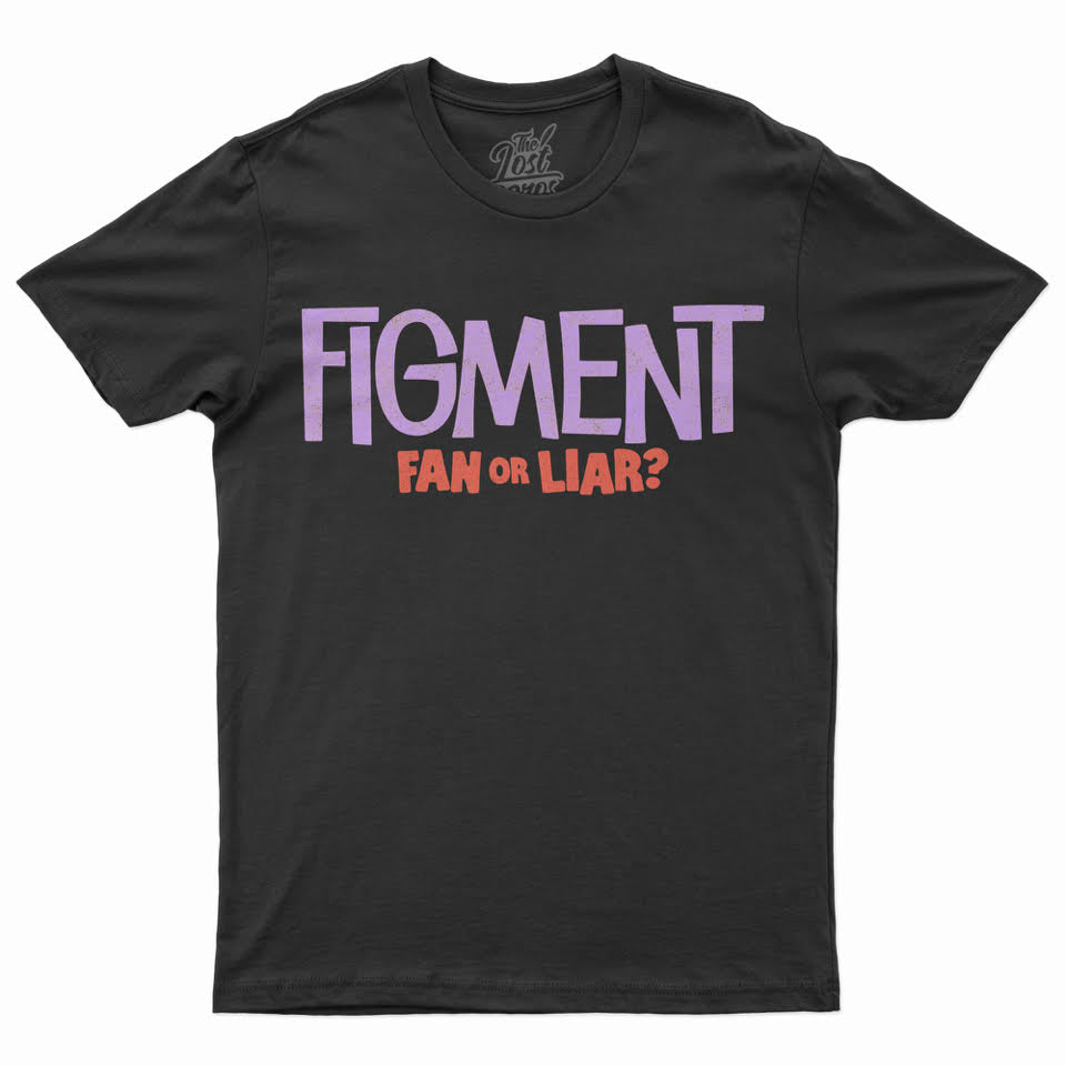Figment: Fan or Liar? Tee - Black