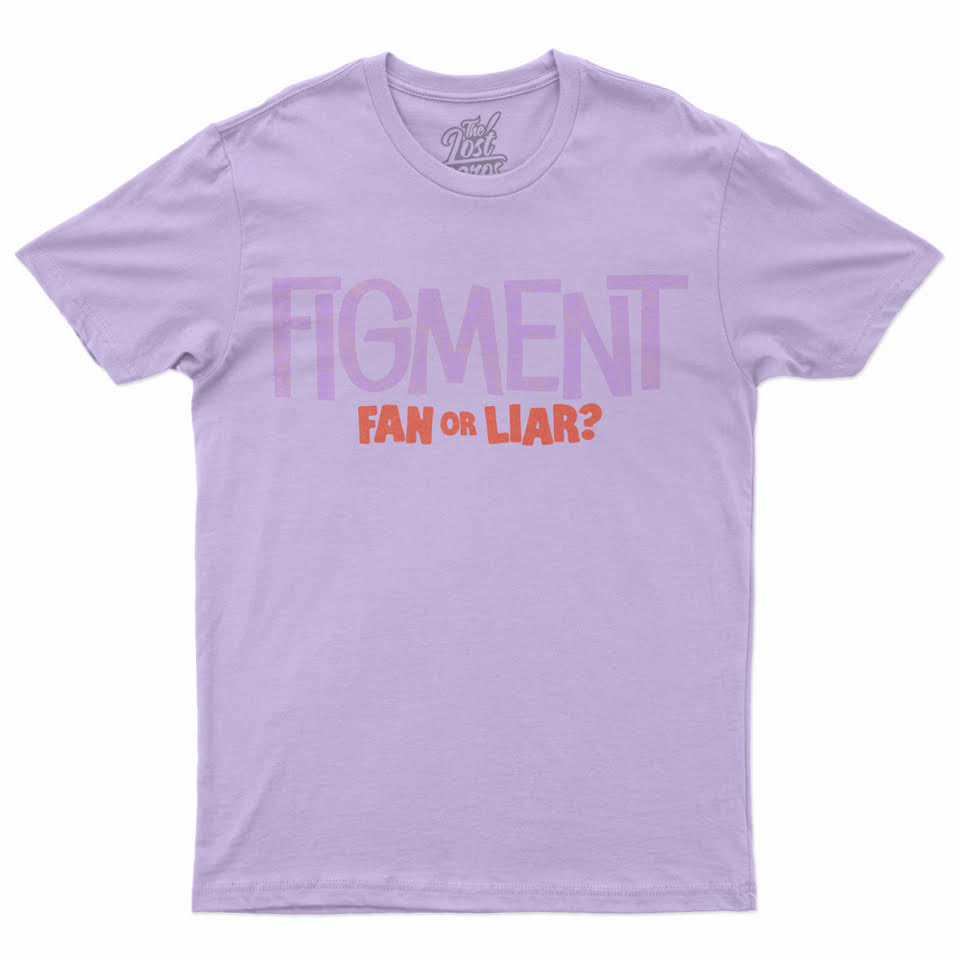 Figment: Fan or Liar? Tee - Purple