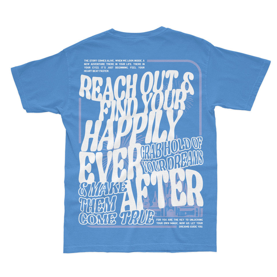 Happily Ever After Lyrics Tee - The Lost Bros