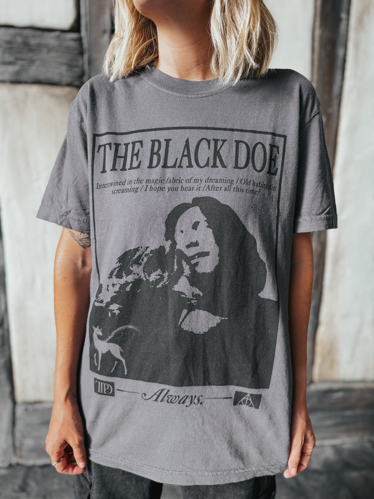 the lost bros the black doe tee