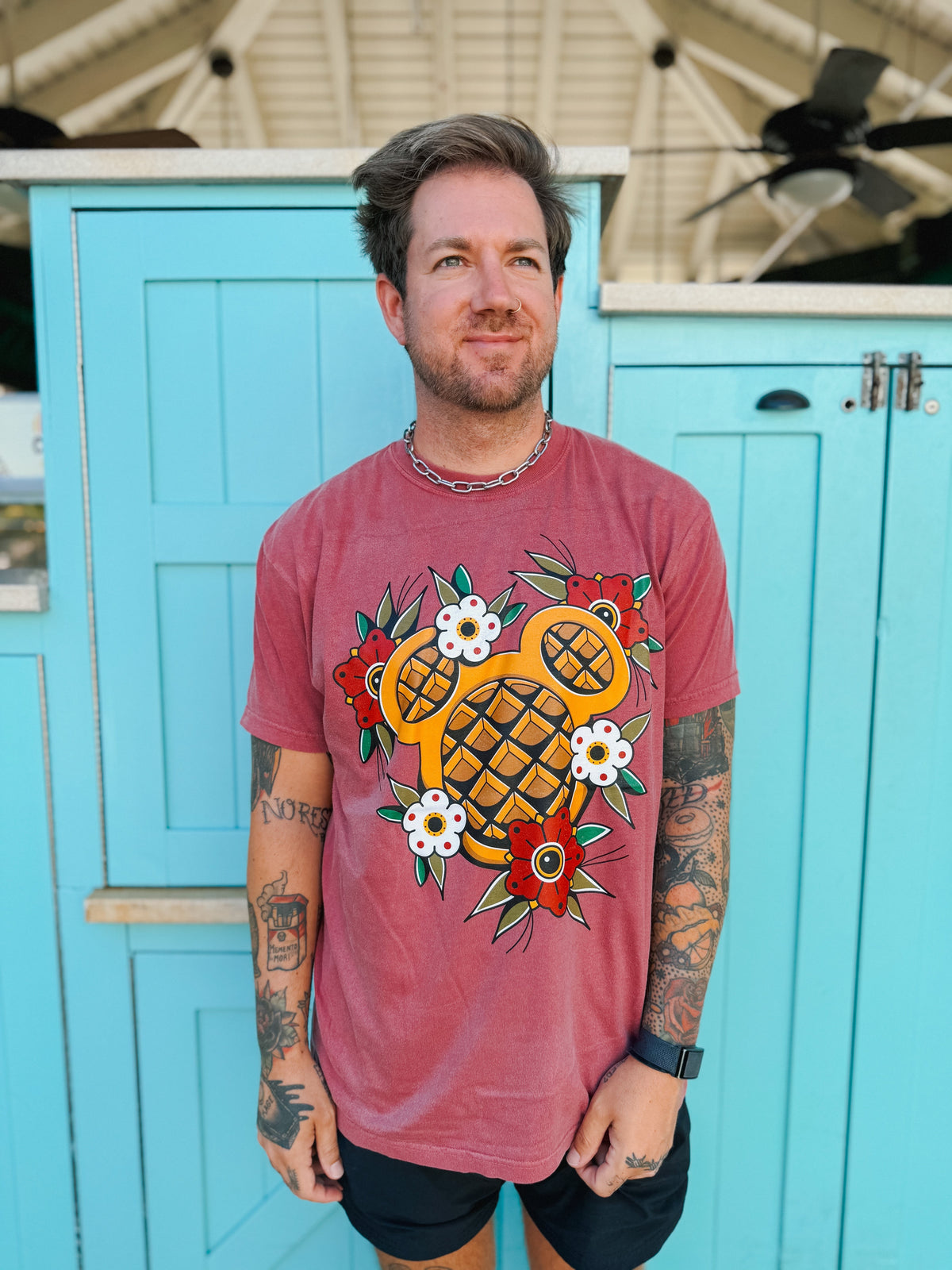The lost bros Your Favorite Waffle Tattoo Tee