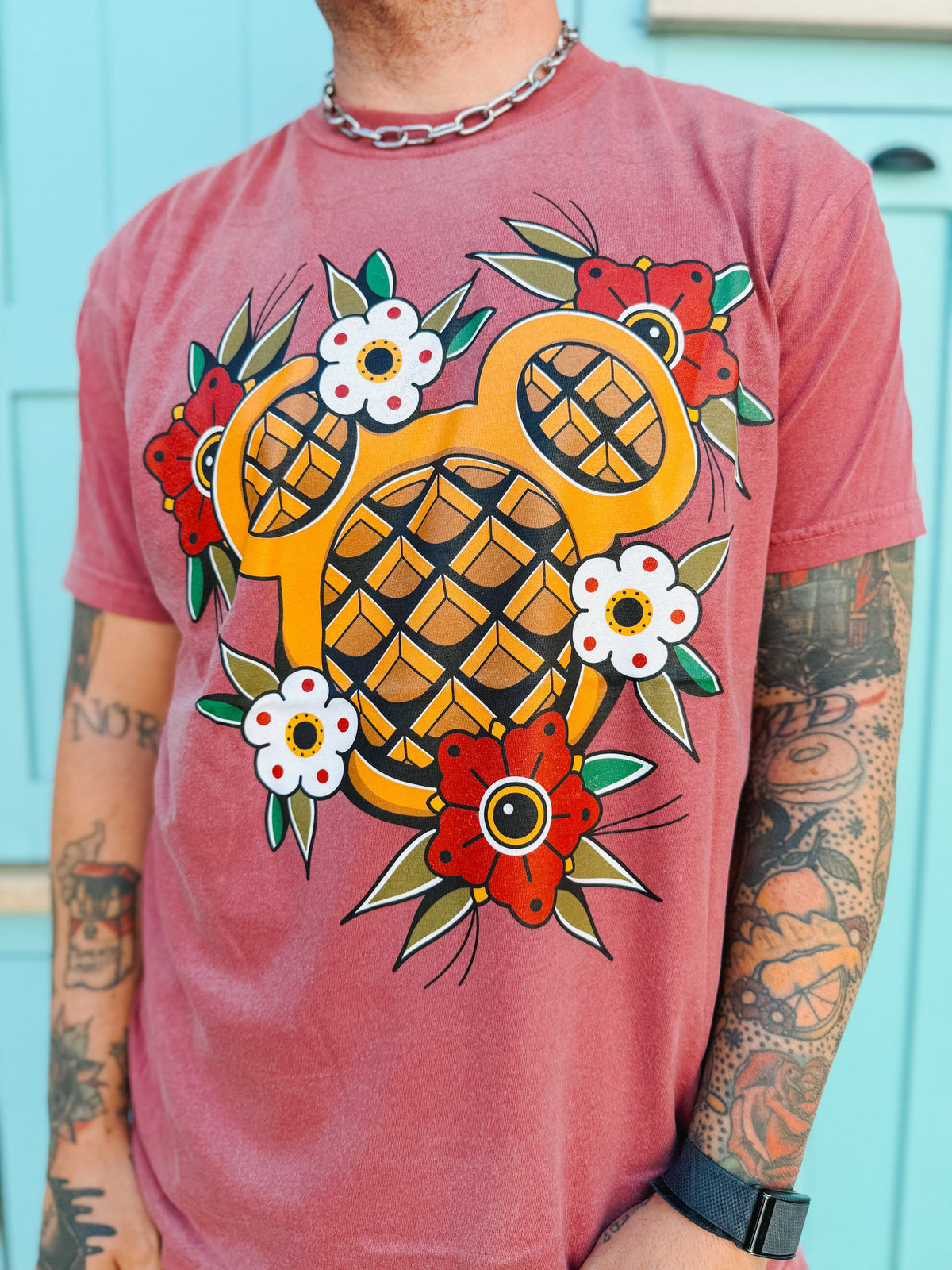 The lost bros Your Favorite Waffle Tattoo Tee