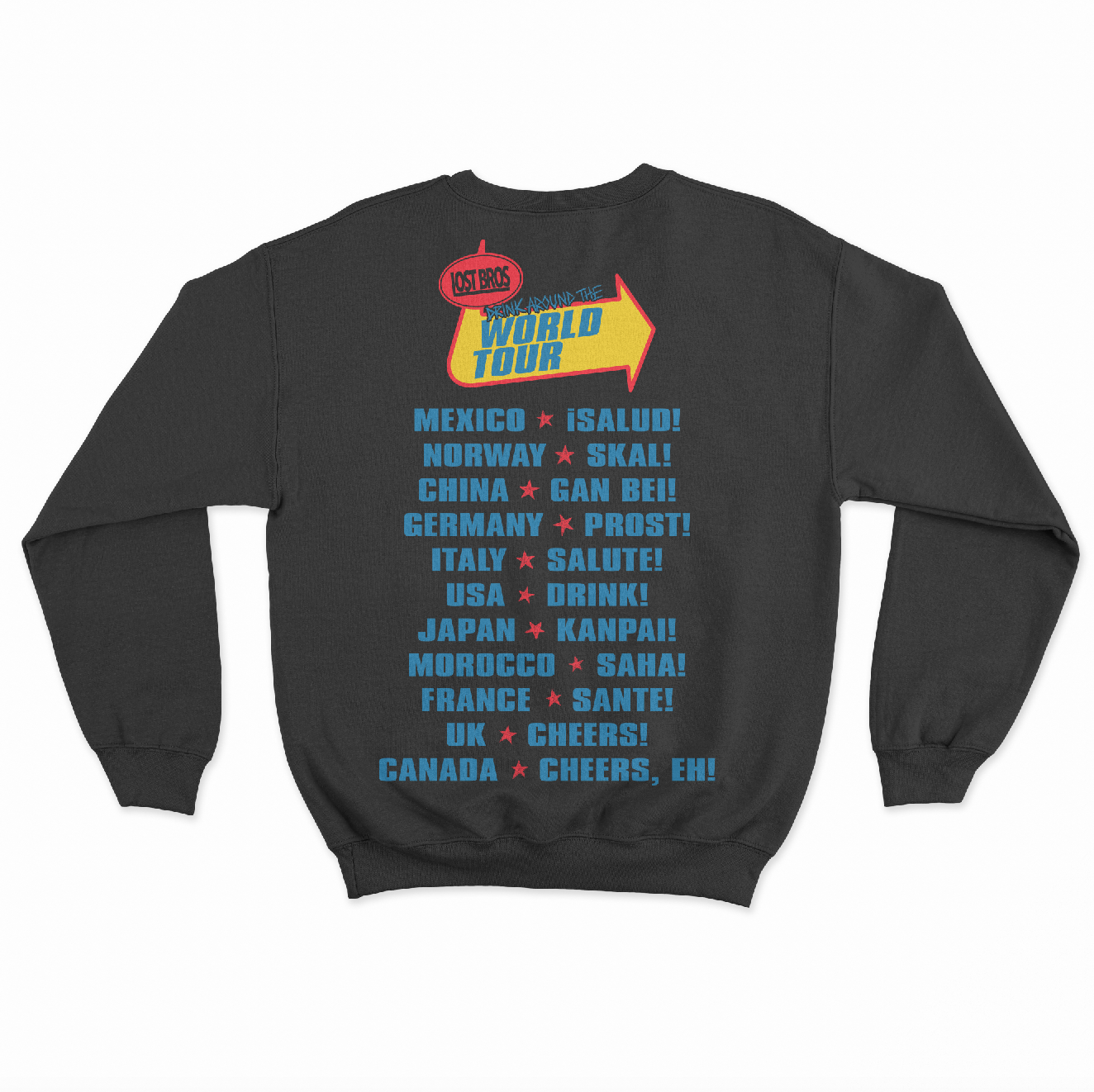 Tour sweatshirts best sale