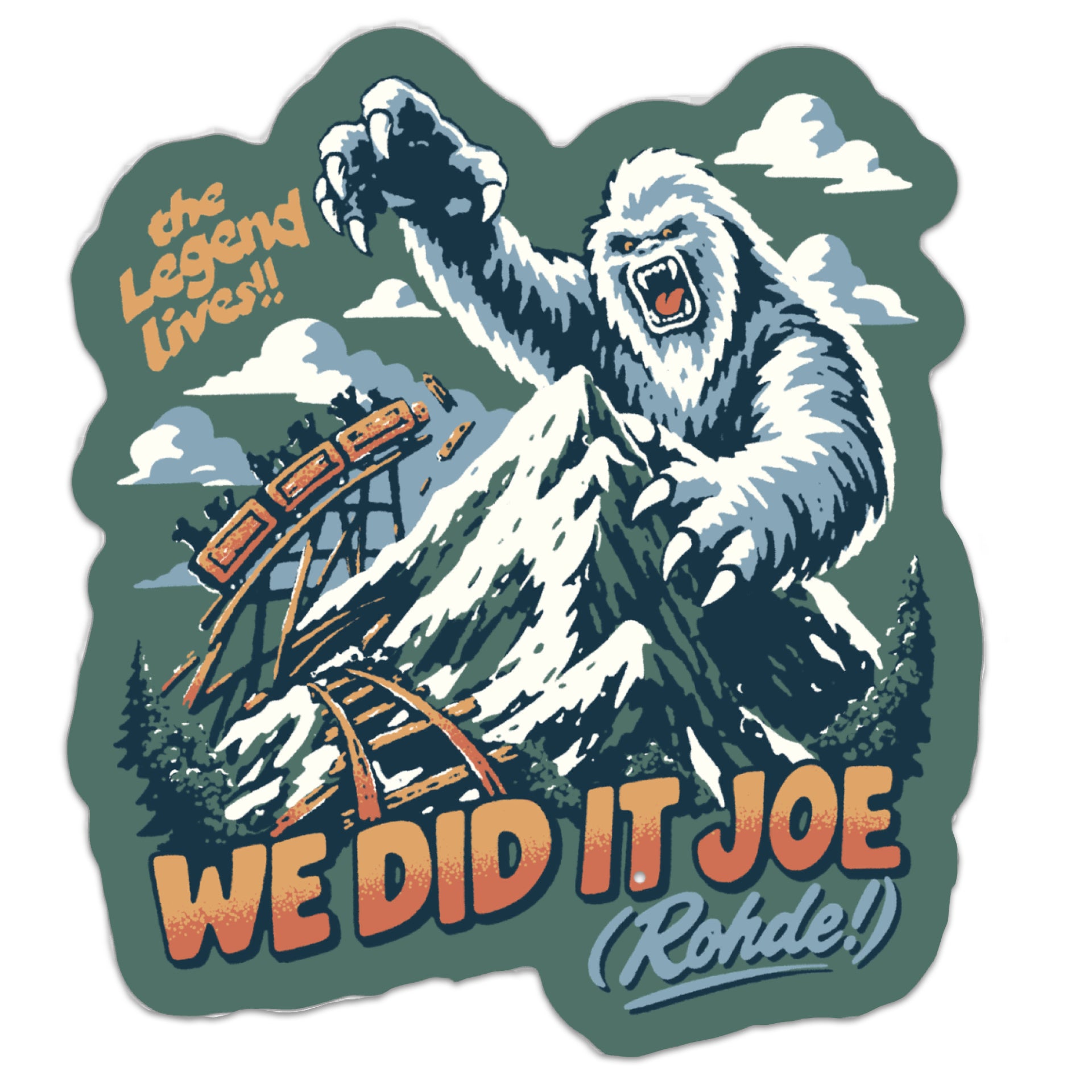 We Did It Joe Sticker