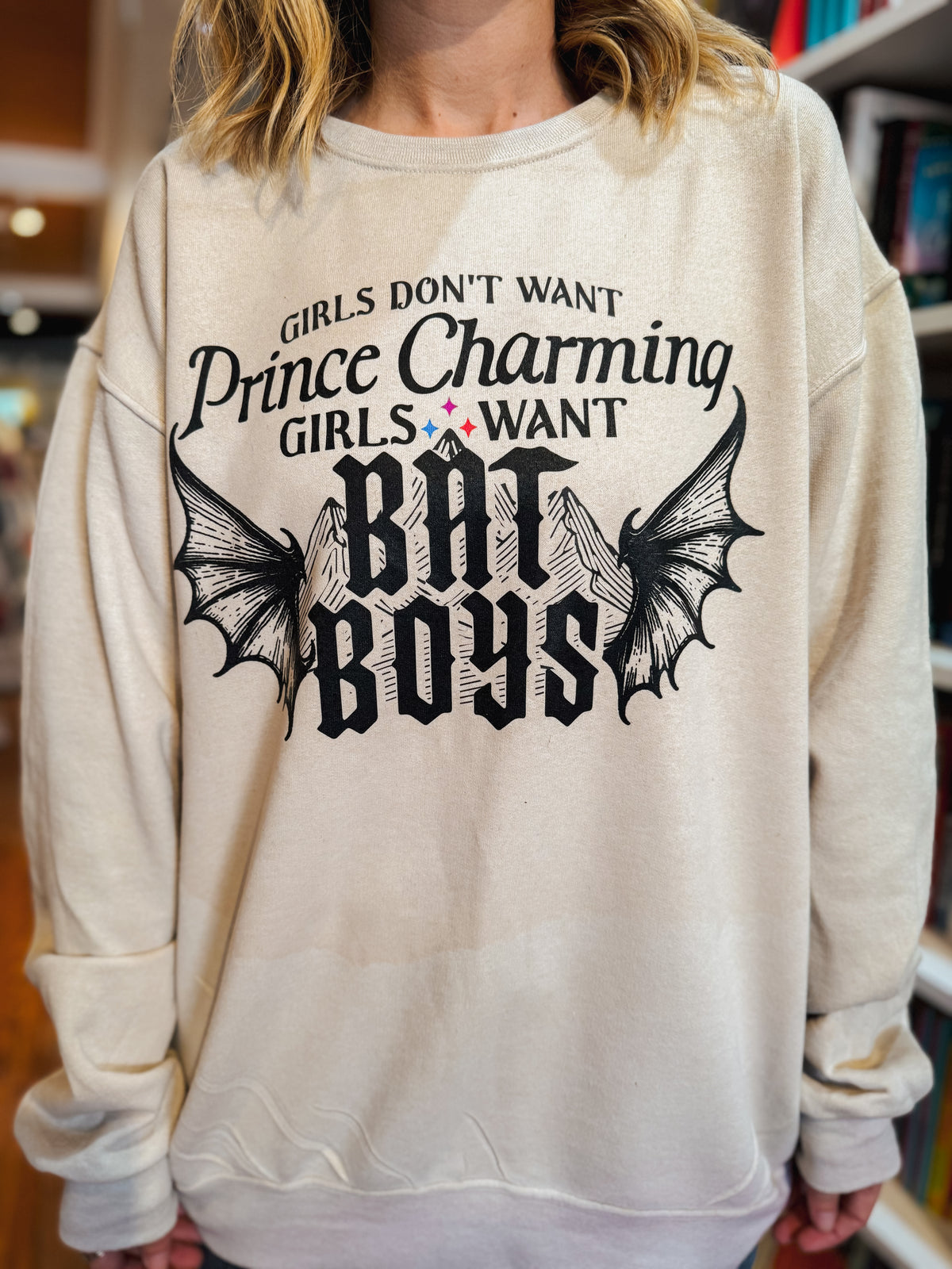 Girls Want Bat Boys Sweatshirt