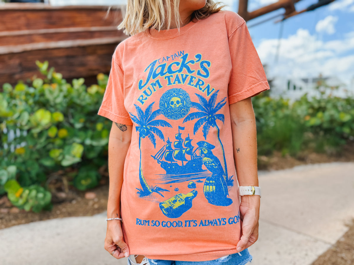 Jack’s Rum Tavern Tee - Terracotta