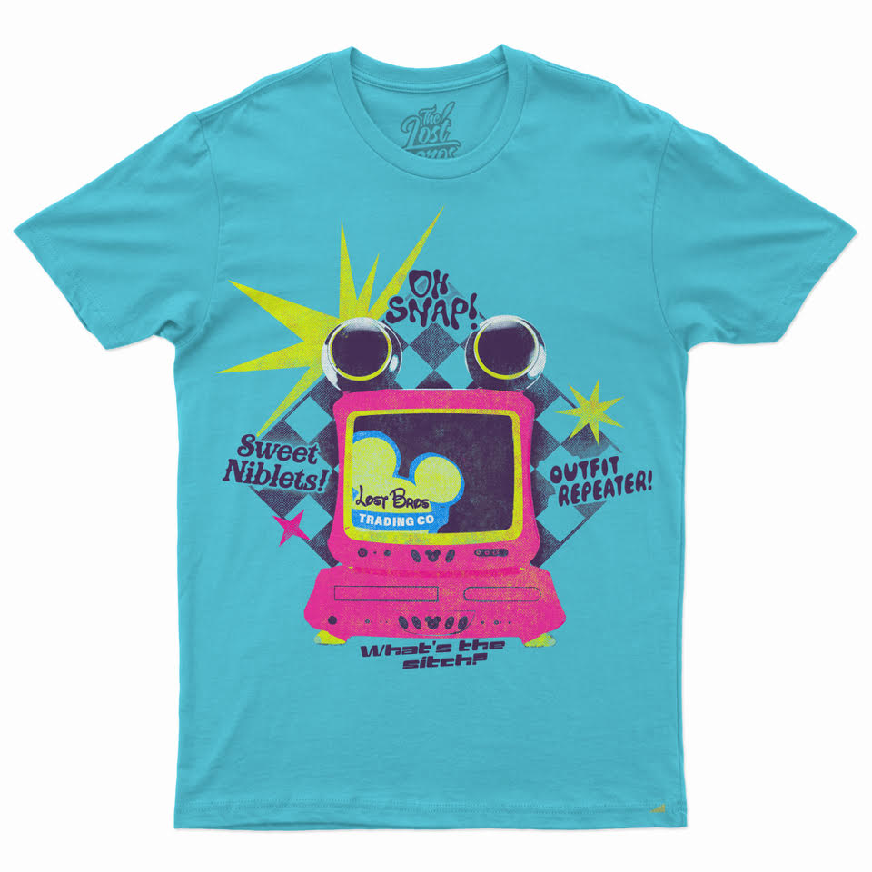 The Lost Bros Channel Tee - Teal