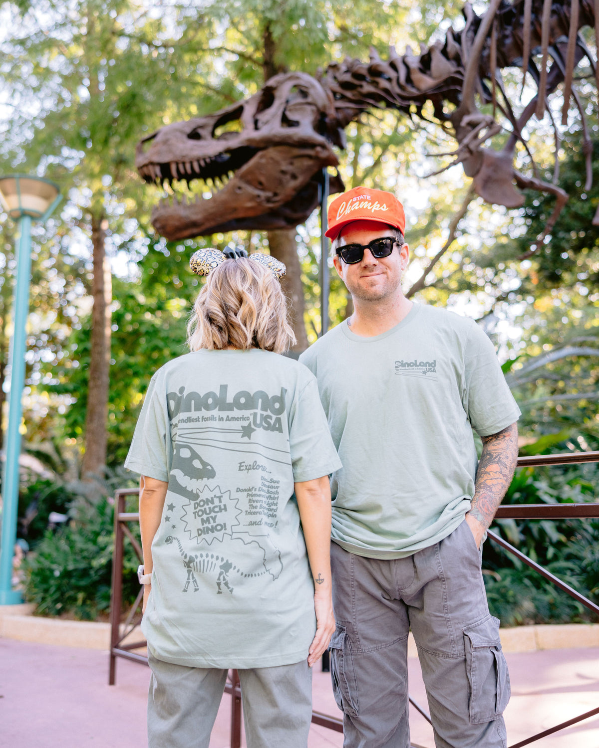 Don&#39;t Touch Our Dino Tee