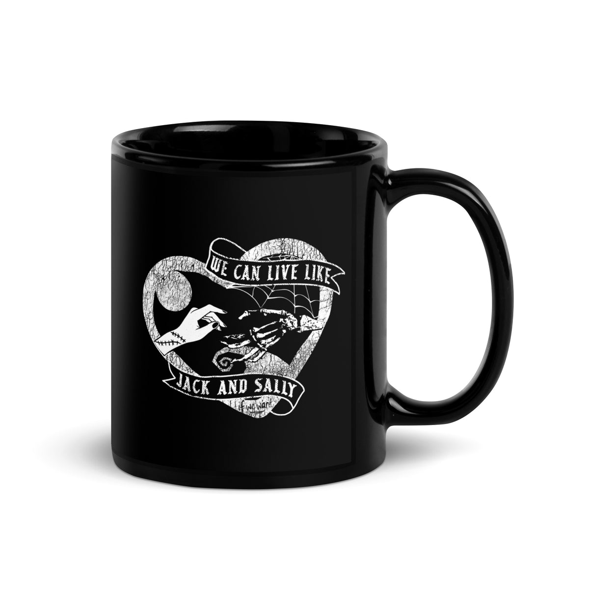 Live Like Jack and Sally Coffee Mug