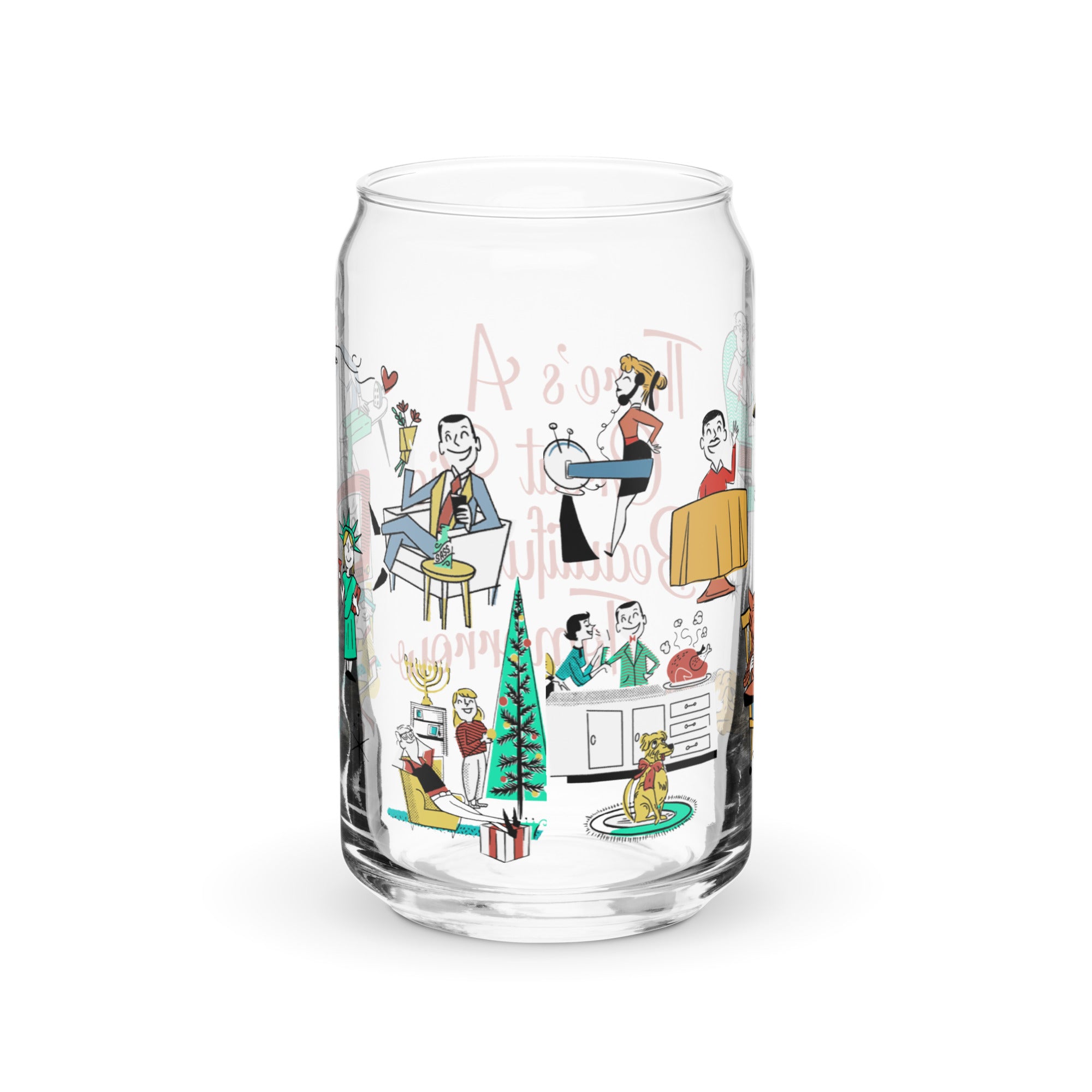 Great Big Beautiful Holiday Collectors Glass