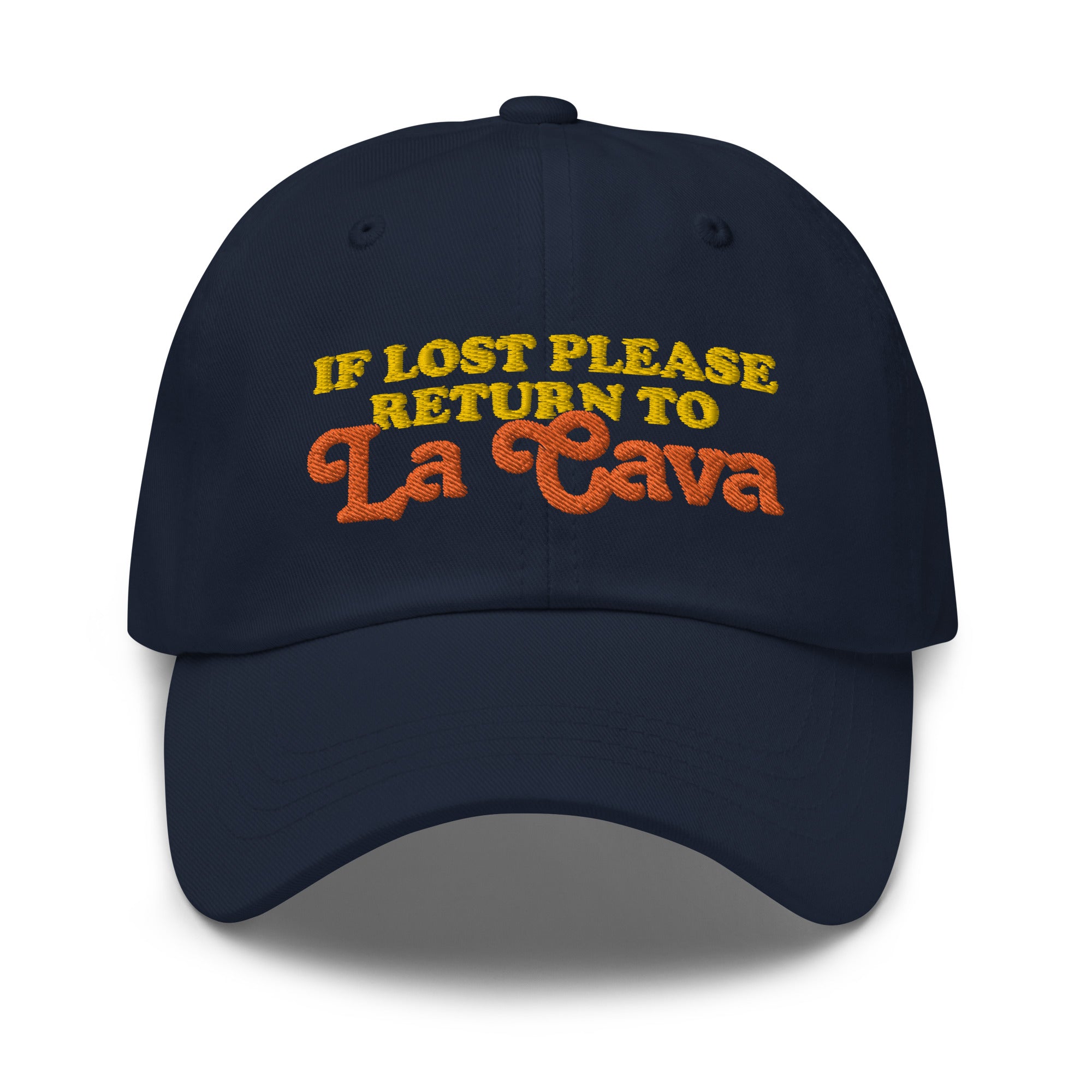 If Lost Return to La Cava Dad Hat - The Lost Bros