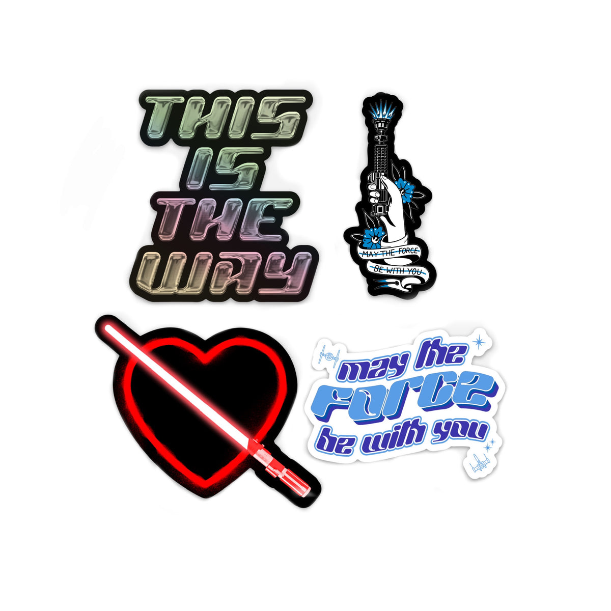 The Force Sticker Pack