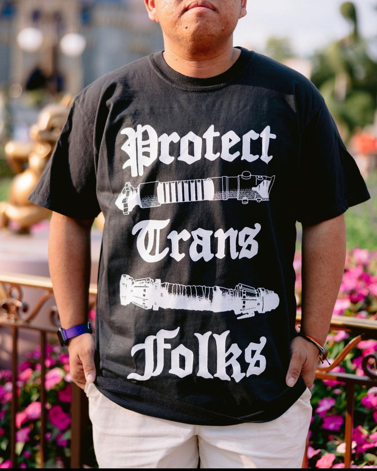 Protect Trans Folks Tee (Built On Hope Variant)