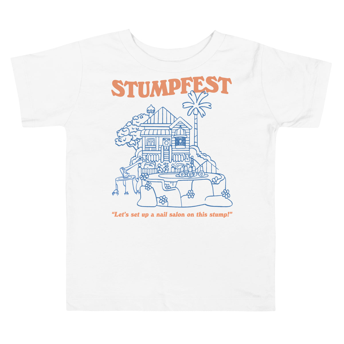 Stumpfest Toddler Tee - White