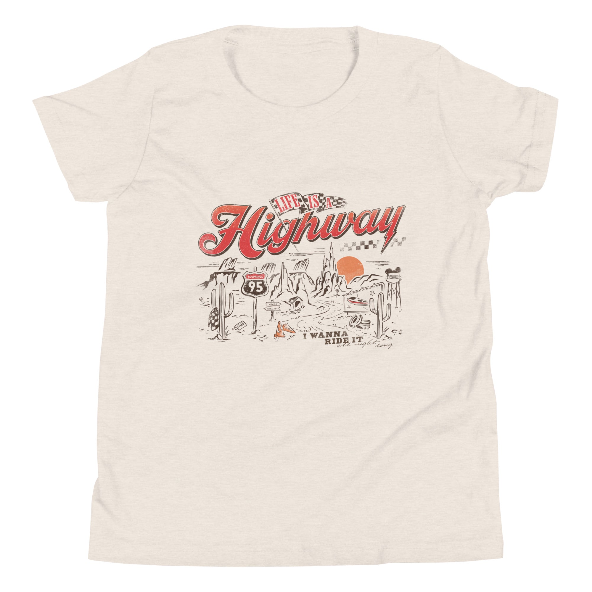 Life Is A Highway Youth Tee - The Lost Bros