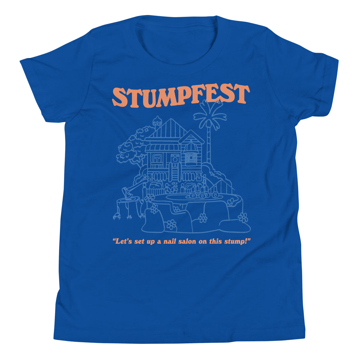 Stumpfest Youth Tee - Blue