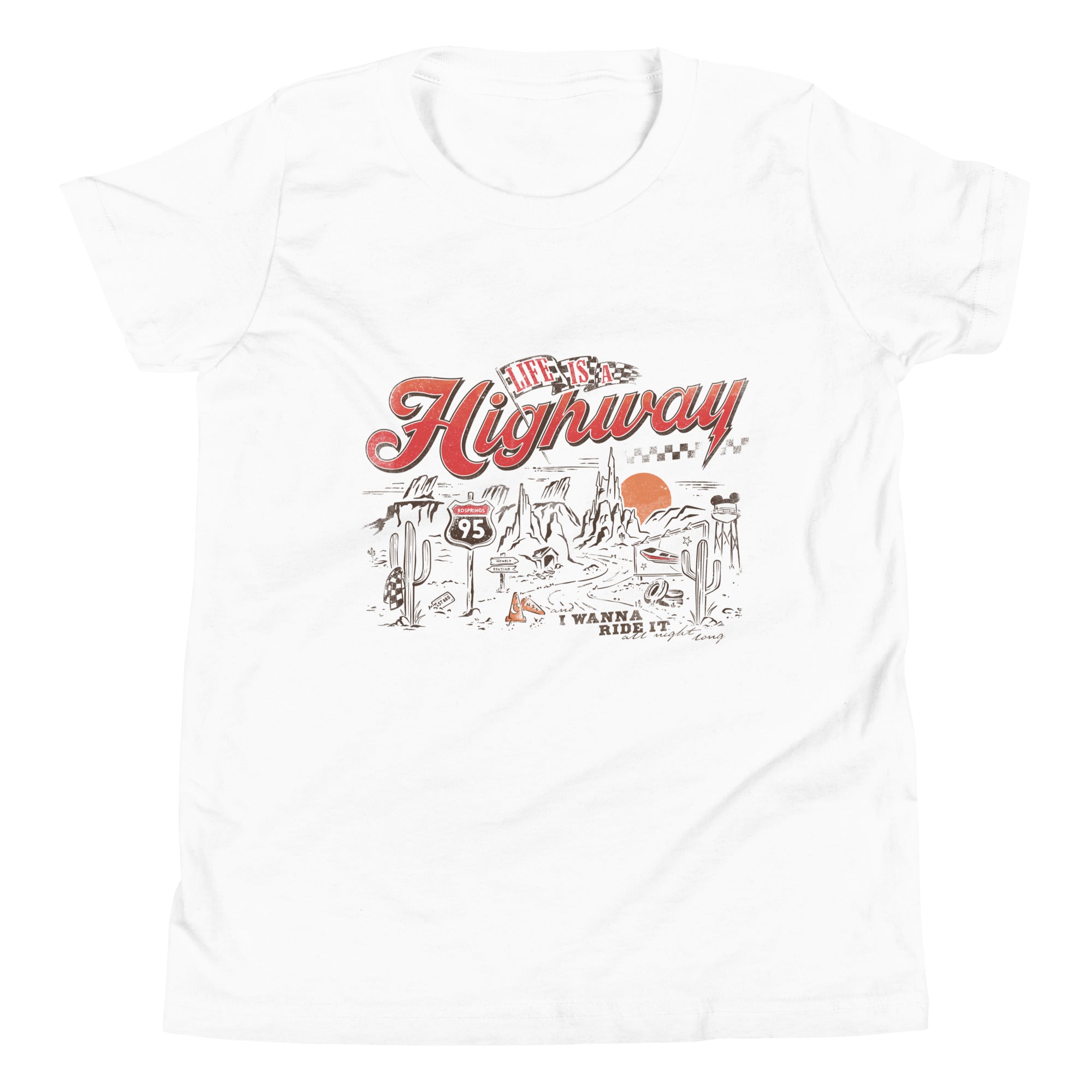 Life Is A Highway Youth Tee - The Lost Bros