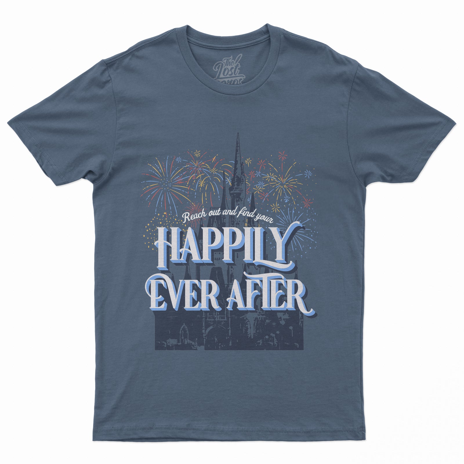 Reach Out And Find Your Happily Ever After Disney Shirt, Walt Disney World  Unisex T-shirt Long Sleeve, Disney Gifts For Women