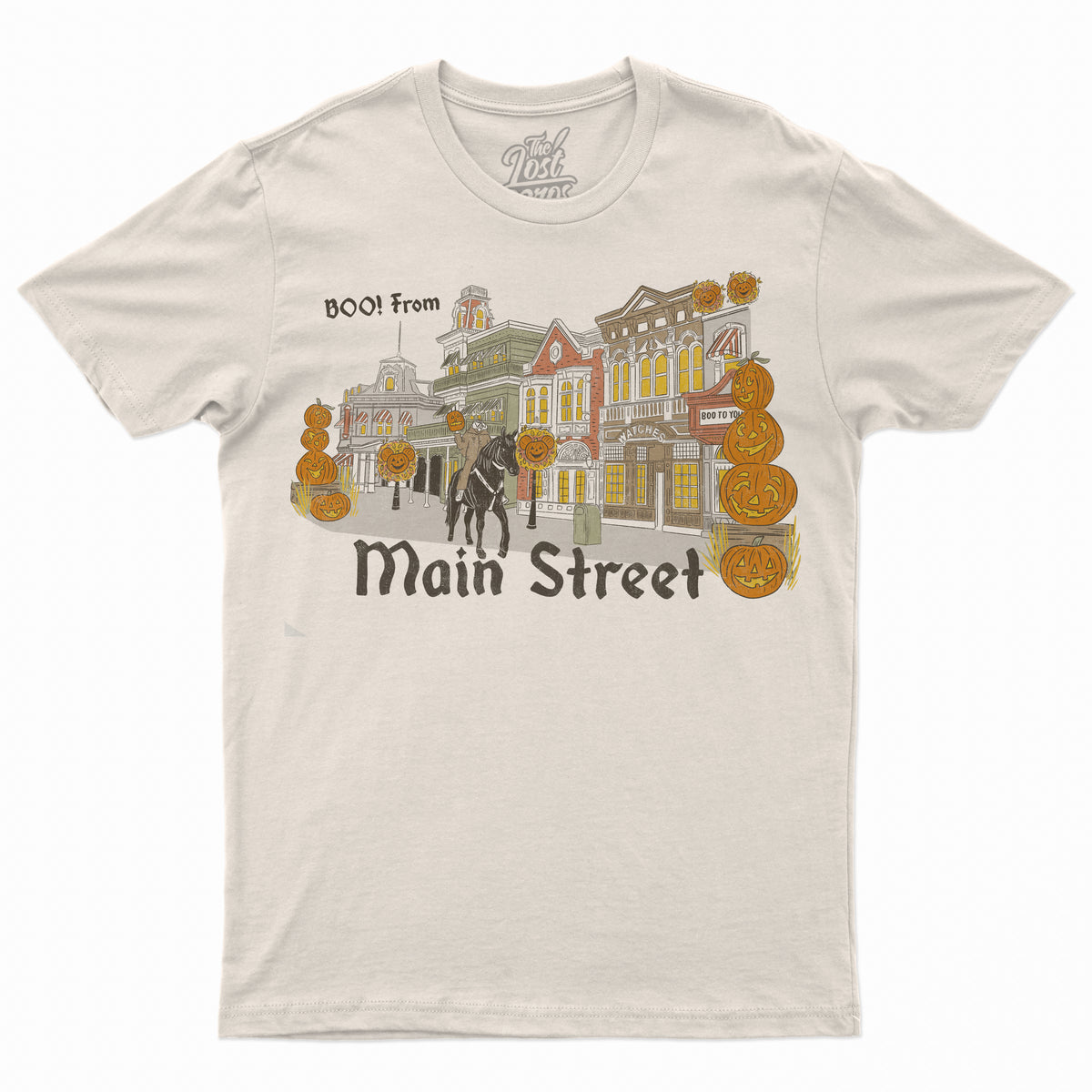 the lost bros Boo! from Main Street Tee