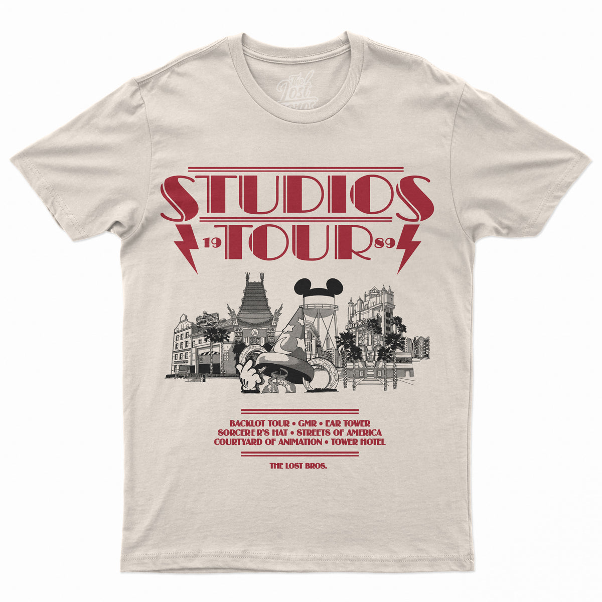 The Lost Bros Vintage Studios Tour Tee